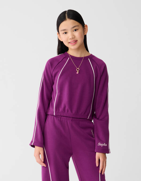 Piping Pullover Lila SHOEBY GIRLS