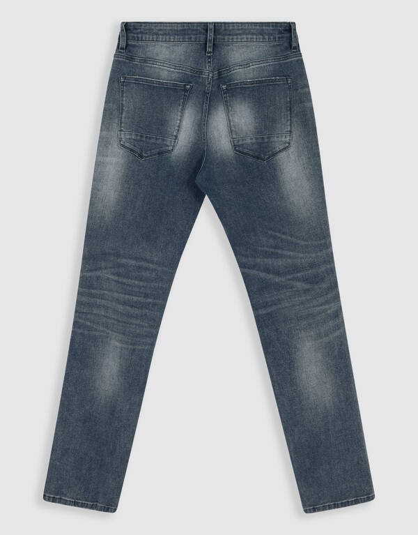 Gerade Jeans Blau/Grau L32 SHOEBY MEN