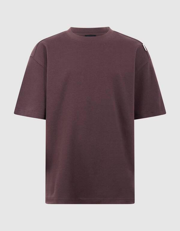 Label T-Shirt Dunkelbraun SHOEBY BOYS
