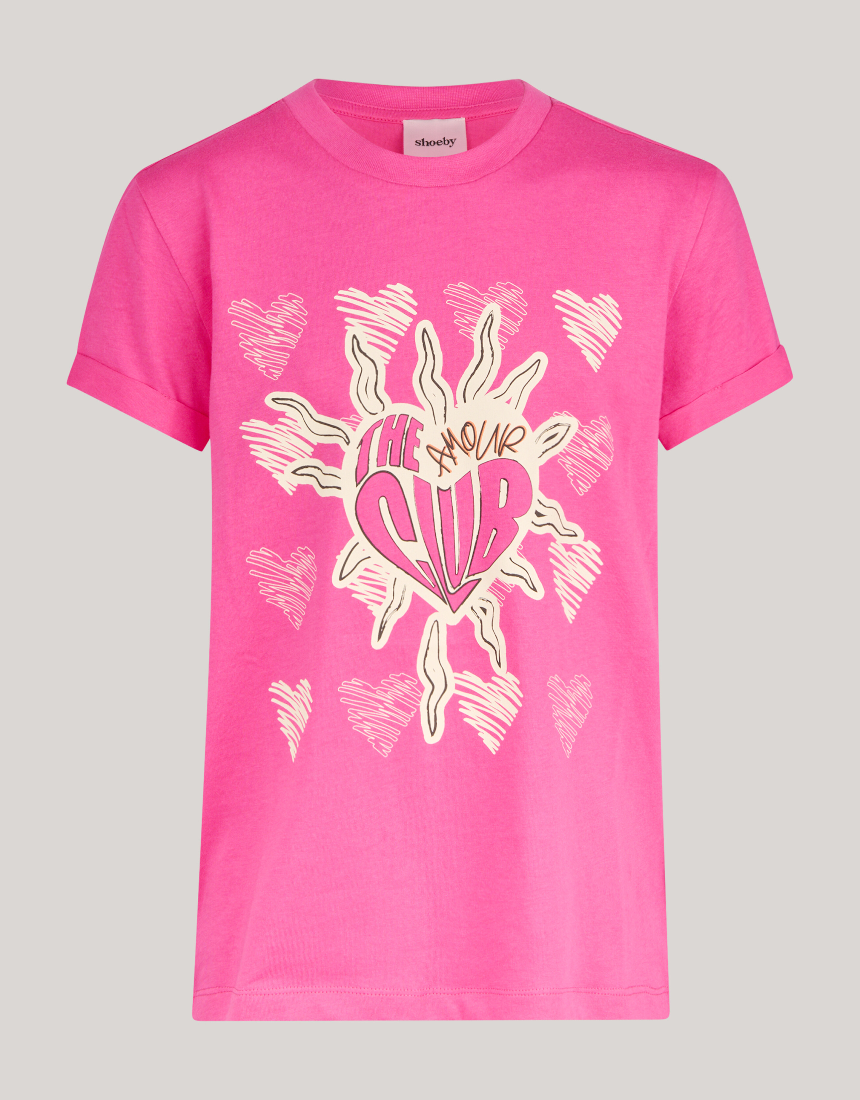 Kunstwerk T-shirt Rosa SHOEBY GIRLS