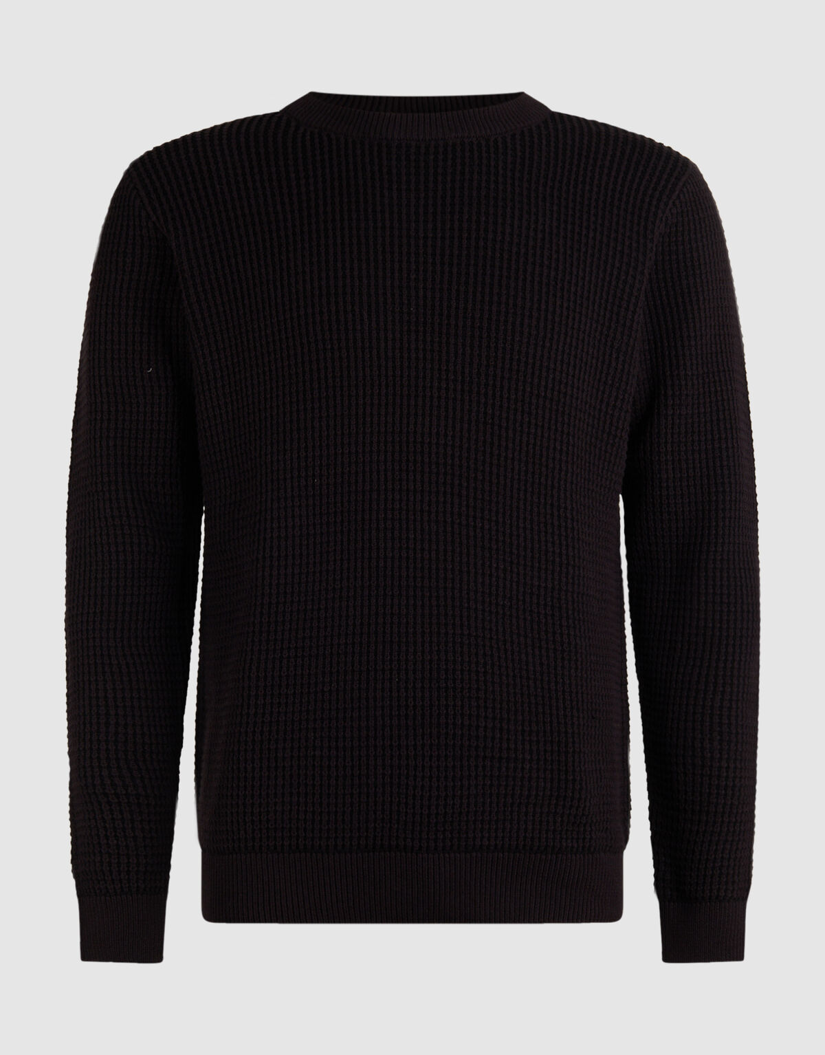 Zopfstrickpullover Dunkelbraun SHOEBY MEN