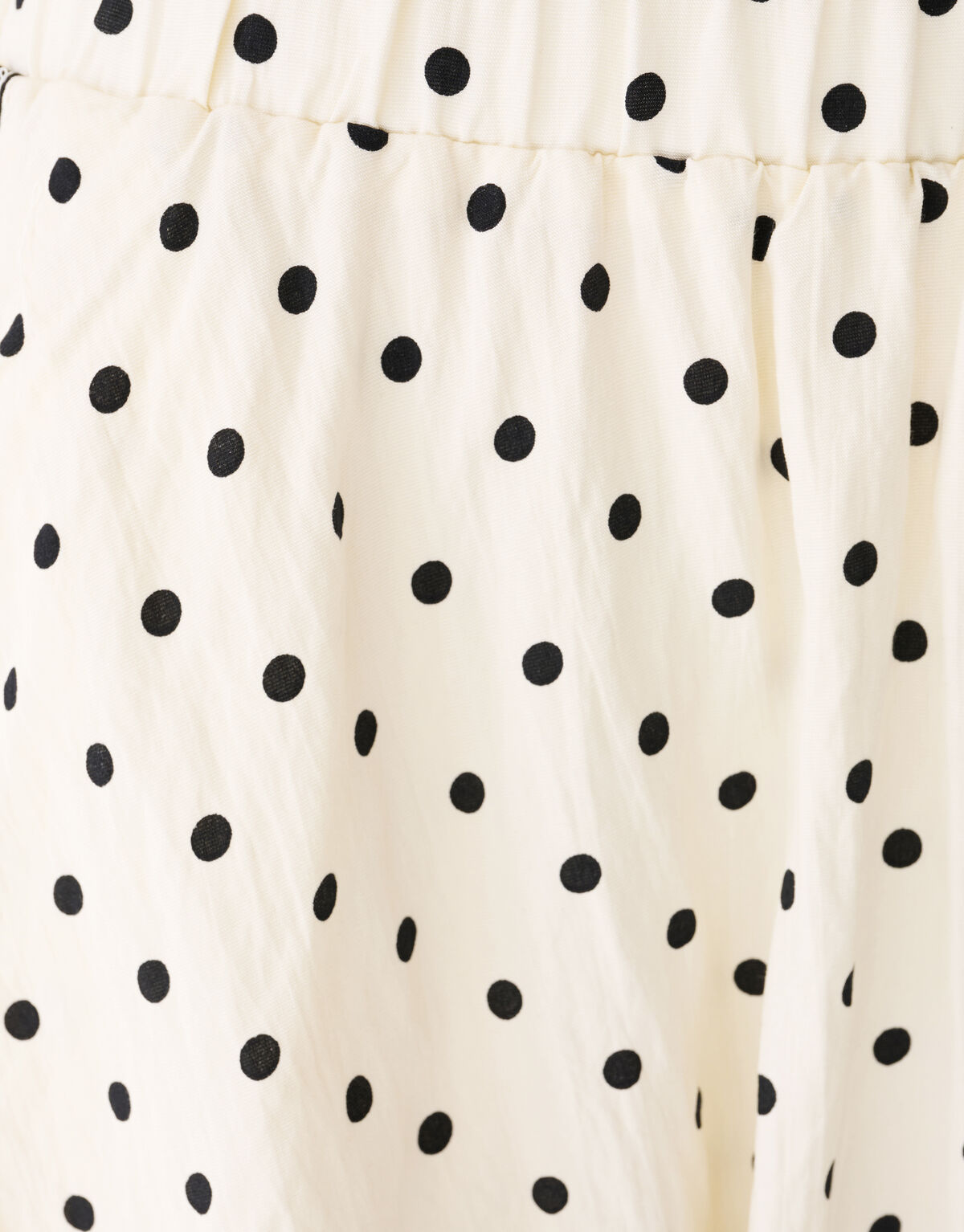 Polkadot Minirock Gebrochenes Wei&szlig; SHOEBY WOMEN