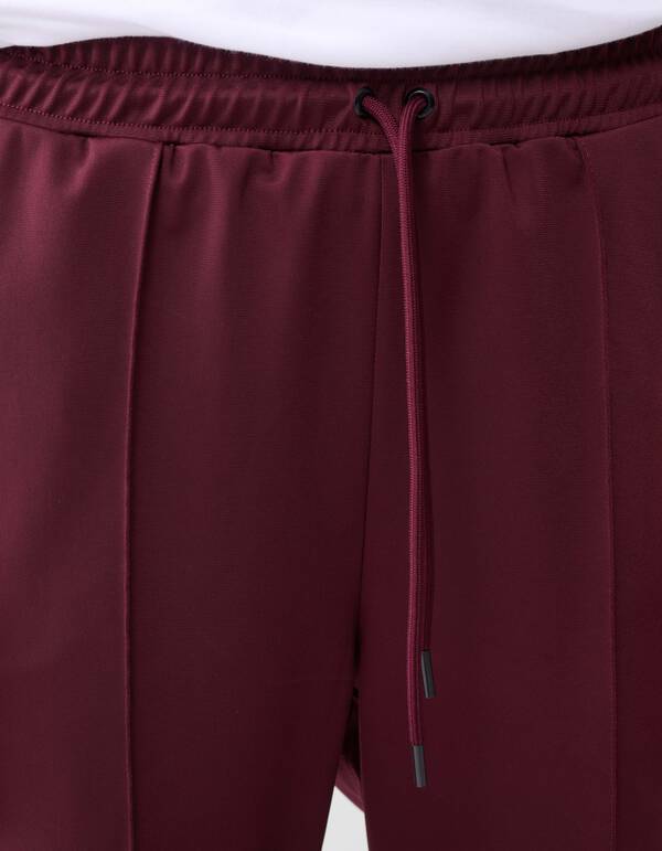 Sportliche Hose mit weitem Bein Bordeaux SHOEBY WOMEN