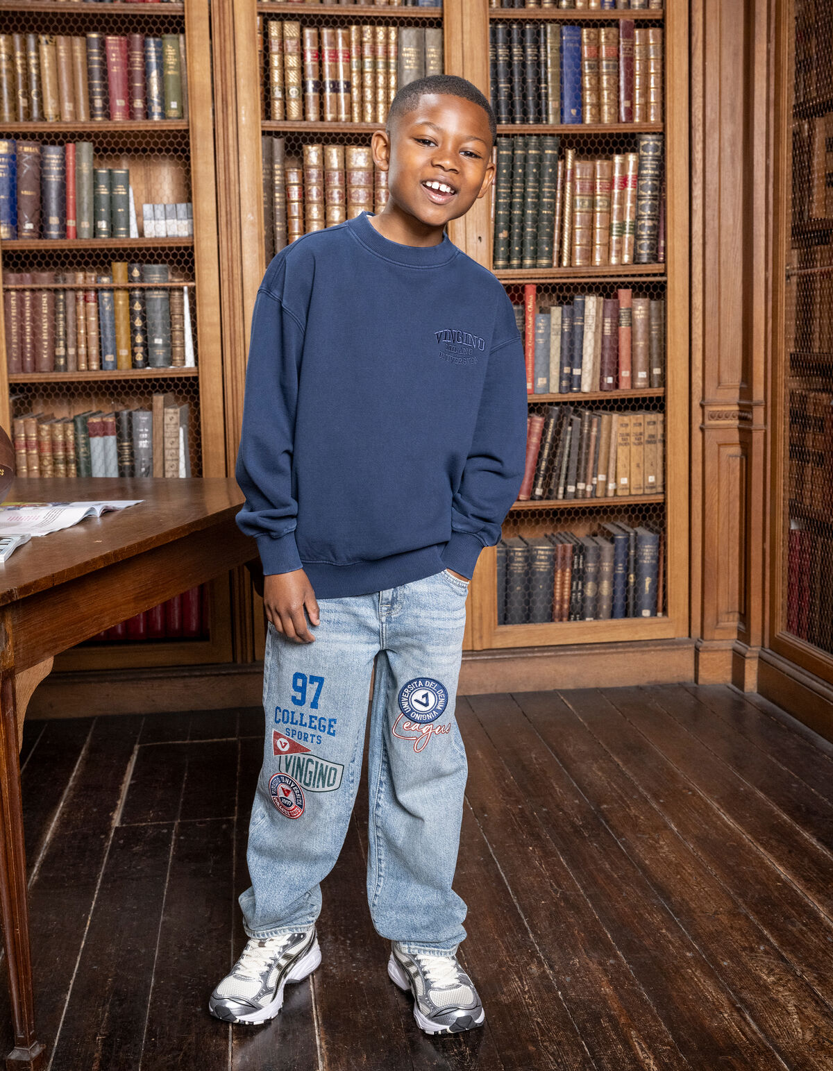 Embleem Relaxed Fit Jeans Blau Shoeby X Vingino SHOEBY BOYS