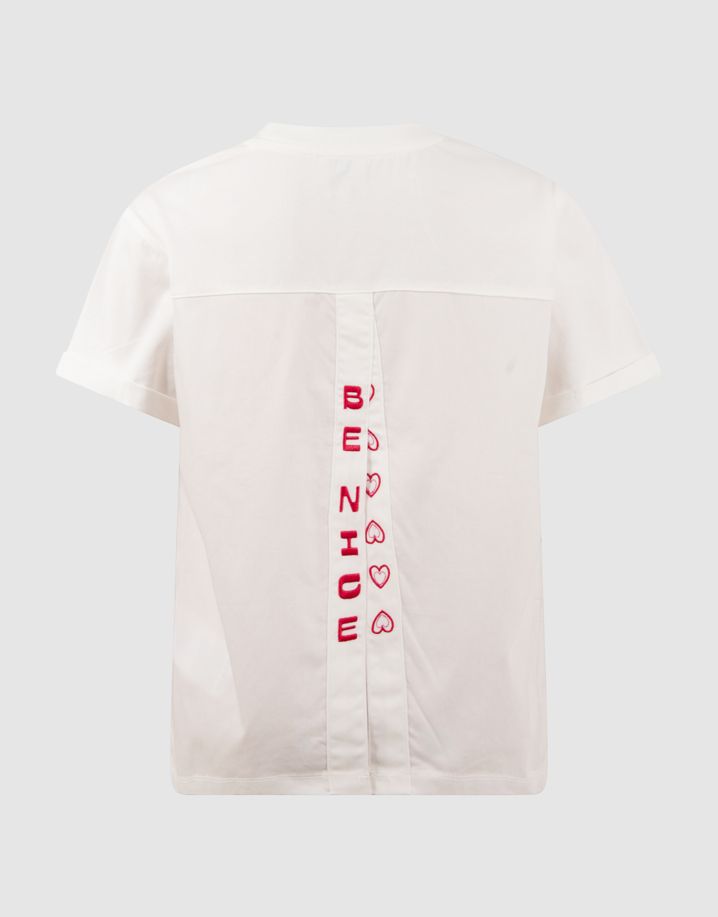 Split Artwork T-Shirt Wei&szlig; SHOEBY GIRLS