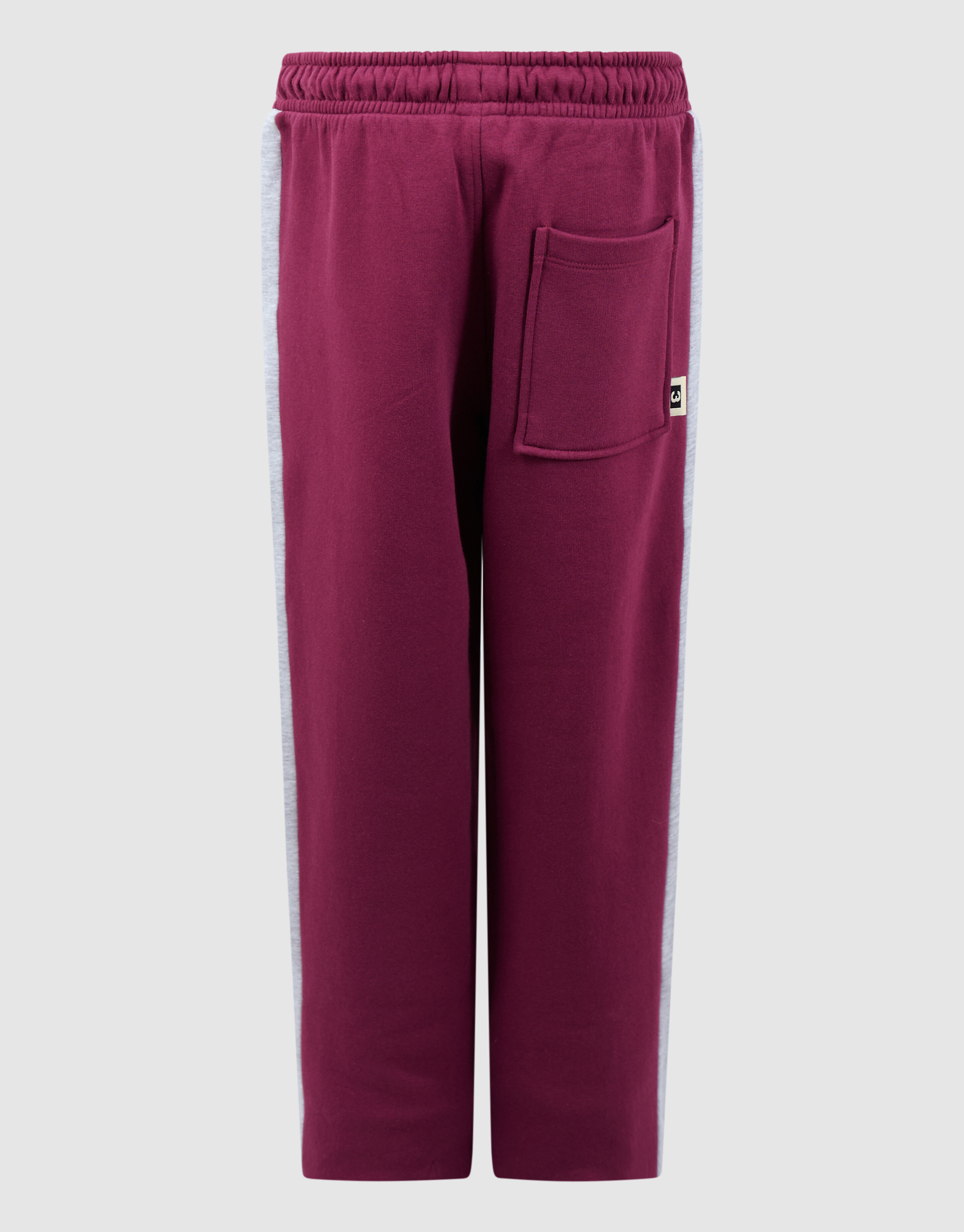 Relaxed Fit Sporty Broek Donkerrood SHOEBY BOYS