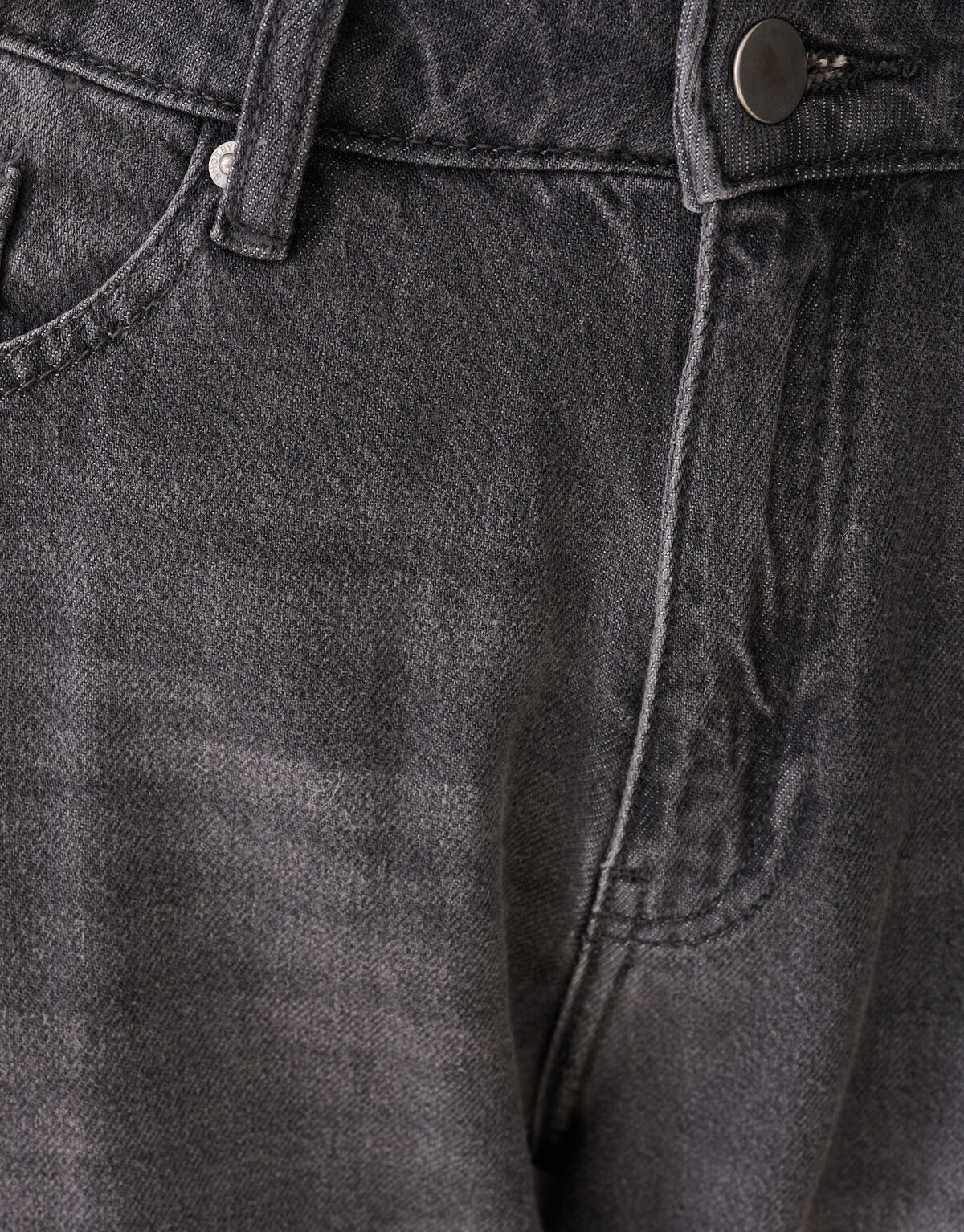 Weit geschnittene Jeans Grau SHOEBY WOMEN