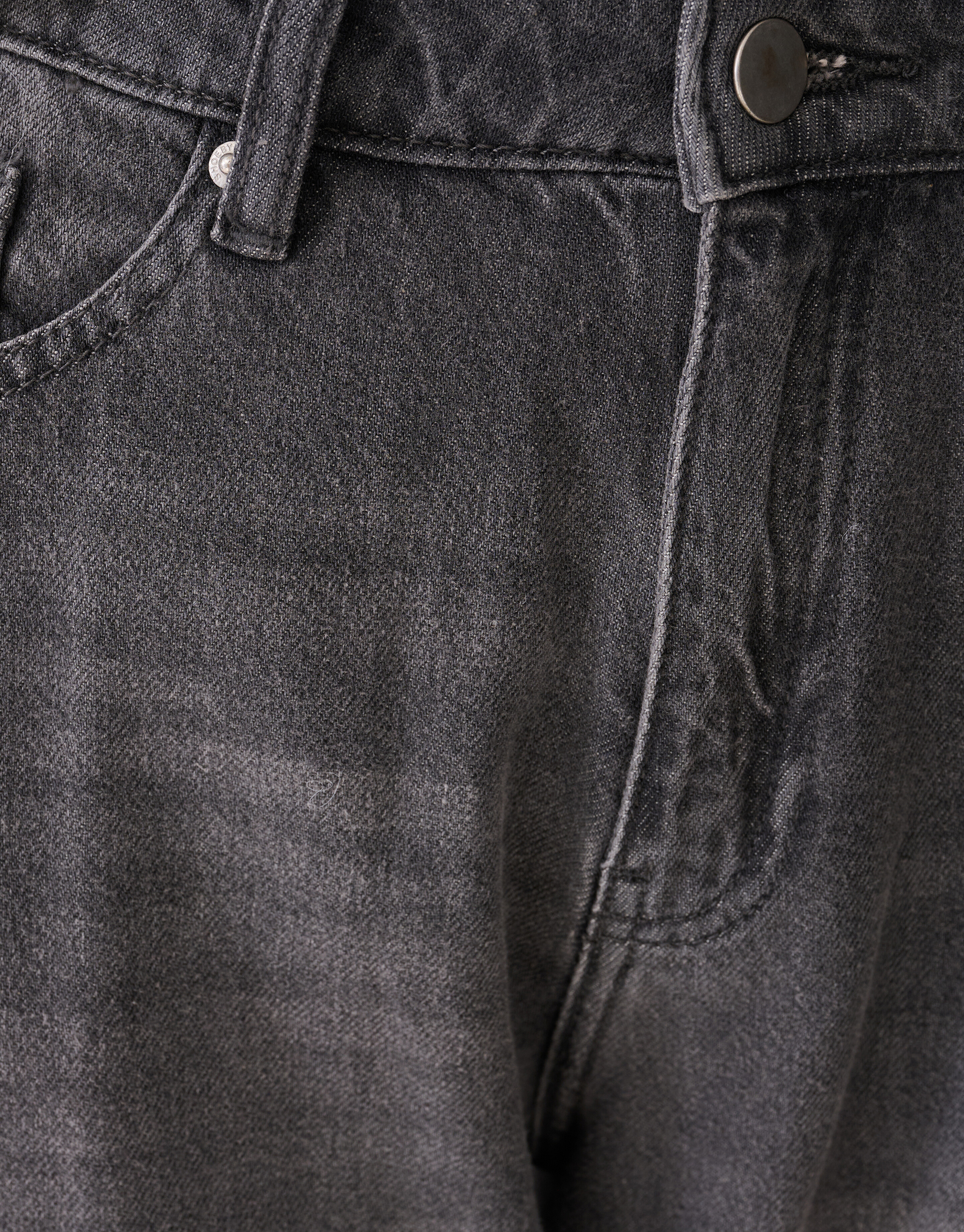 Weit geschnittene Jeans Grau SHOEBY WOMEN