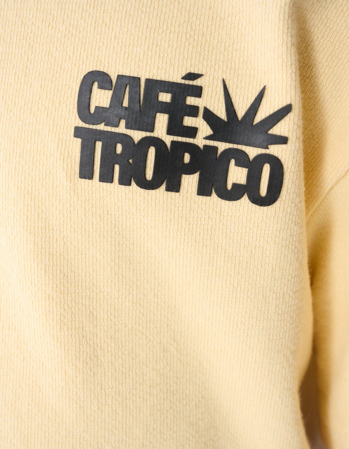 Caf&eacute; Tropico Handtuch T-Shirt Gelb SHOEBY BOYS