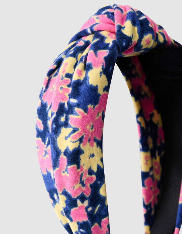 Haarband mit Blumenknoten, rosa SHOEBY GIRLS