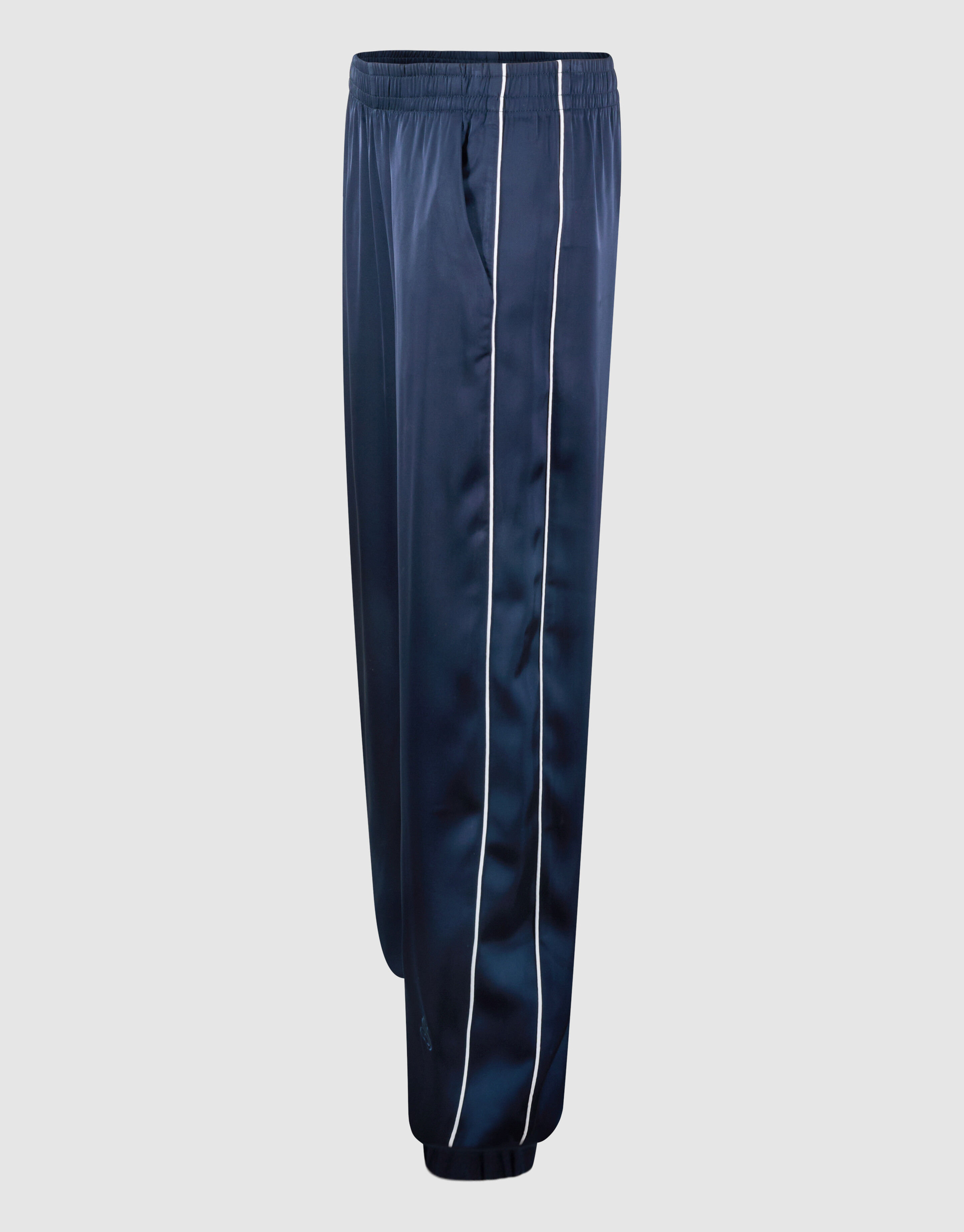 Satin Kontrast Jogger Dunkelblau SHOEBY WOMEN