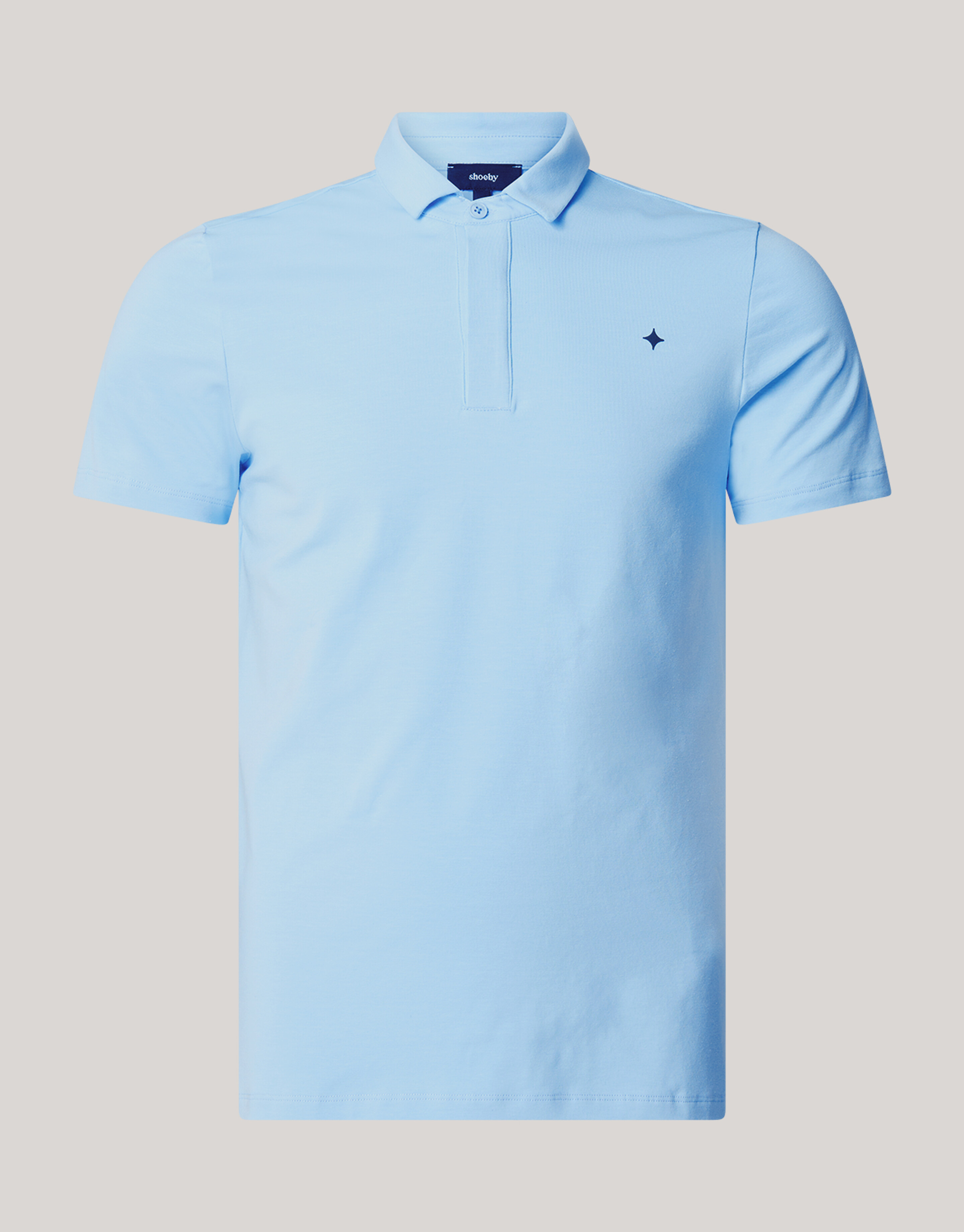 Jersey Polo Lichtblauw SHOEBY MEN