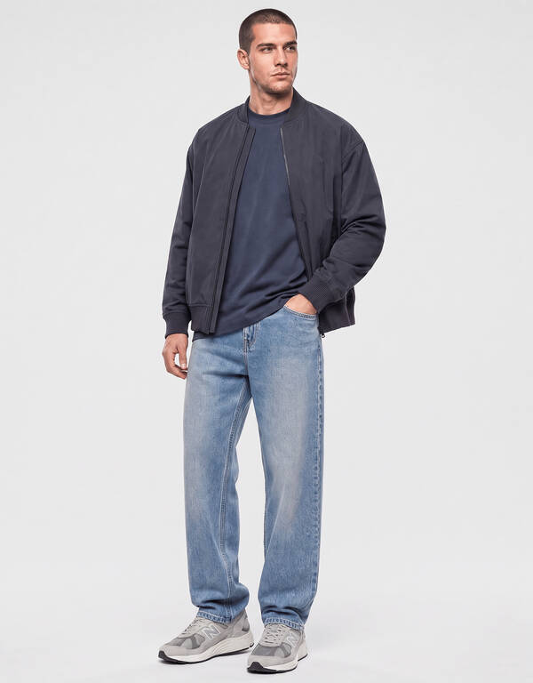Bomberjacke Dunkelgrau SHOEBY MEN