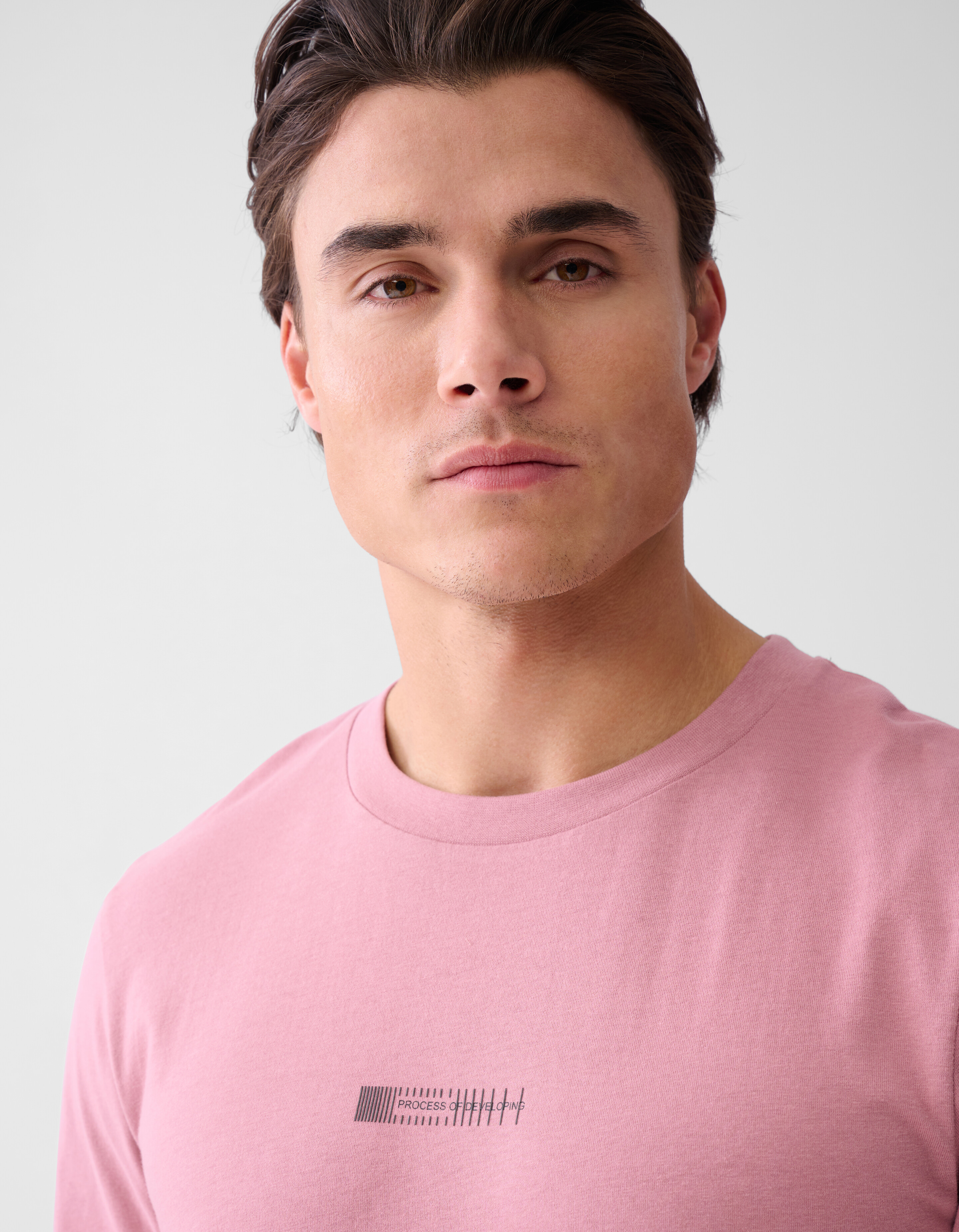 Prozess-T-Shirt Rosa SHOEBY MEN