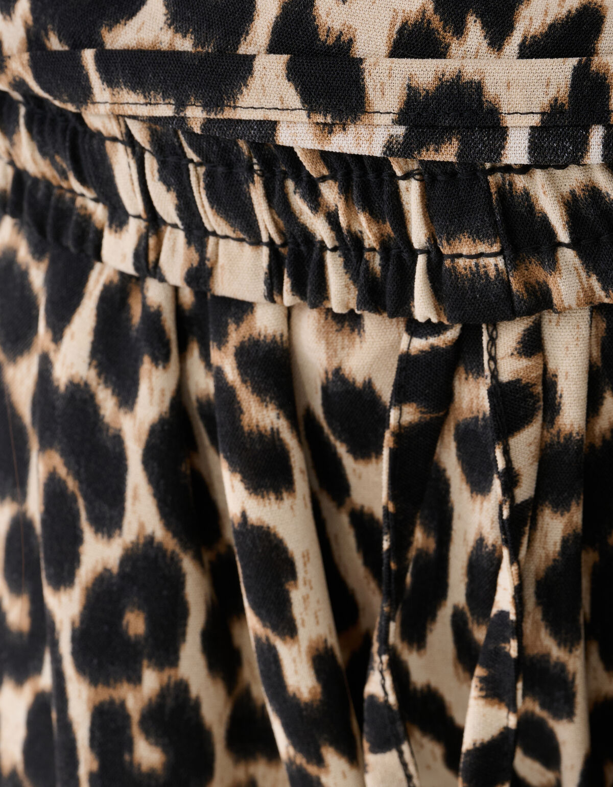 Twist Leopard Weite-Hosen Braun SHOEBY GIRLS