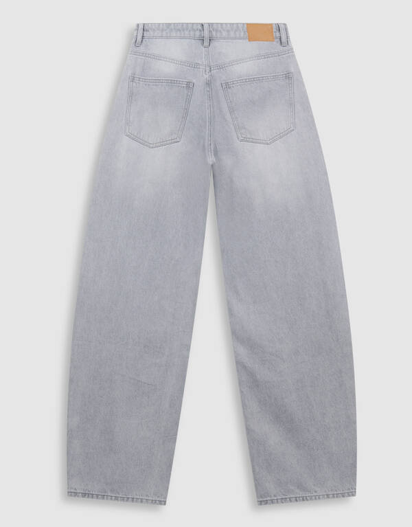 Baggy-Fit-Jeans, hellgrau SHOEBY WOMEN