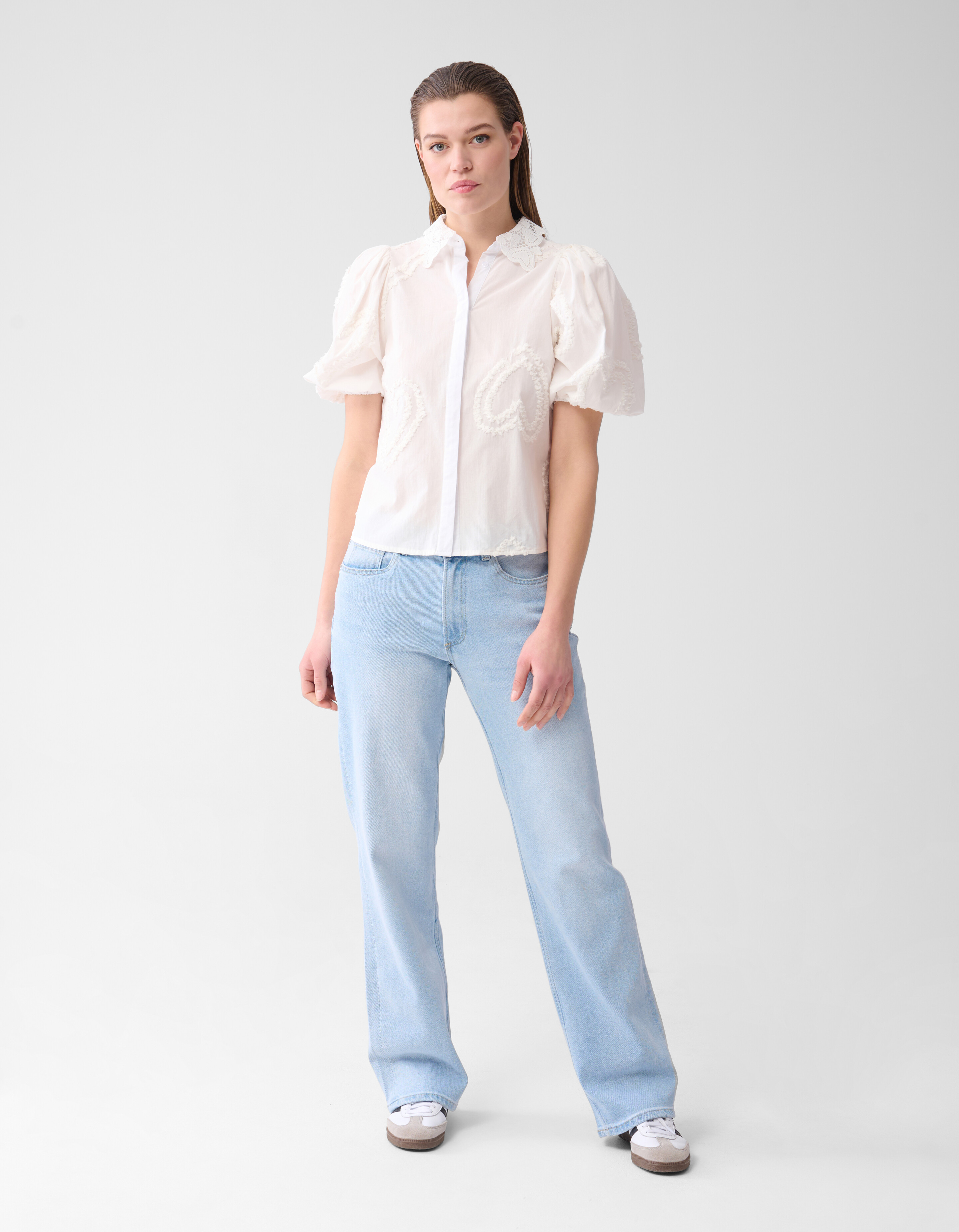 Straight Fit Jeans Gebleicht SHOEBY WOMEN