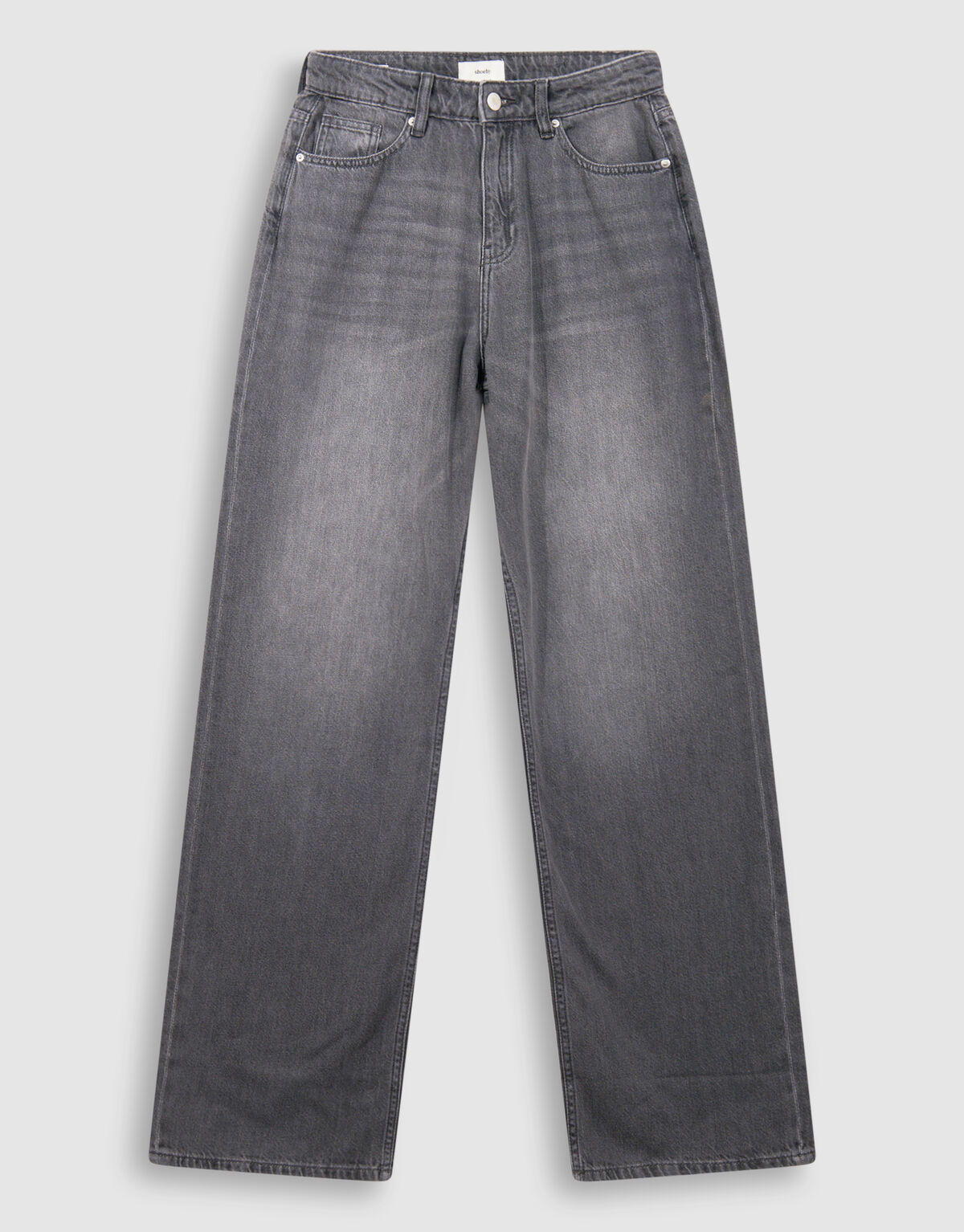 Weit geschnittene Jeans Grau SHOEBY WOMEN