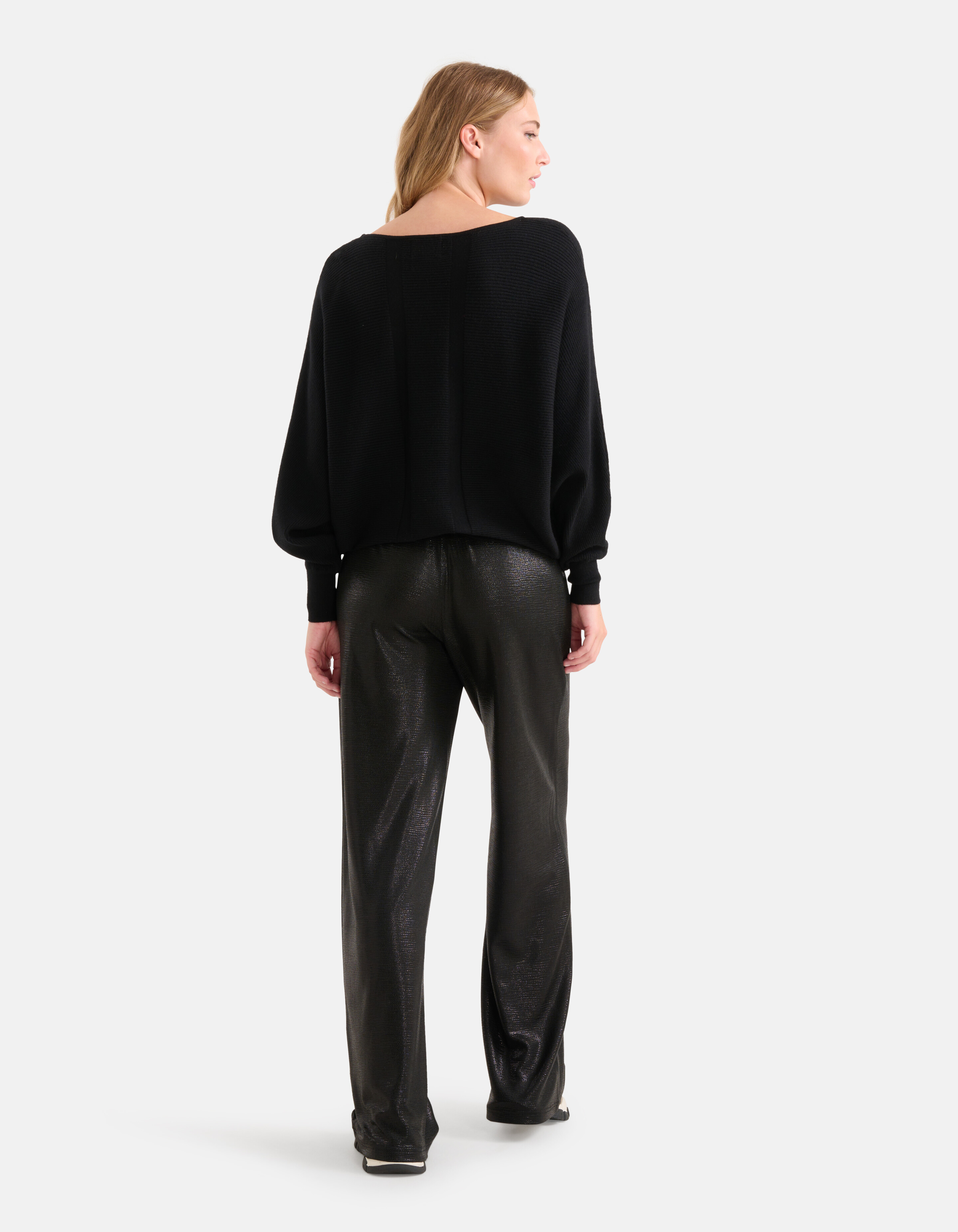 Oversized Pullover Schwarz SHOEBY WOMEN