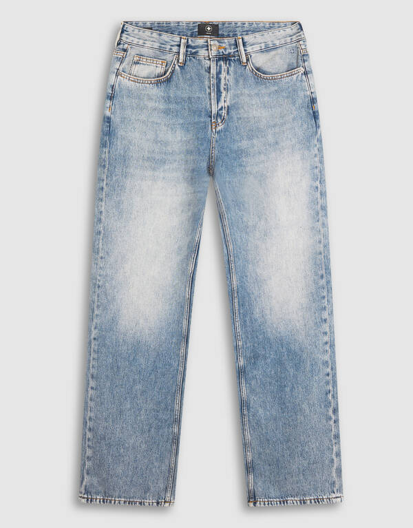 Relaxed Fit Jeans Blau SHOEBY MEN