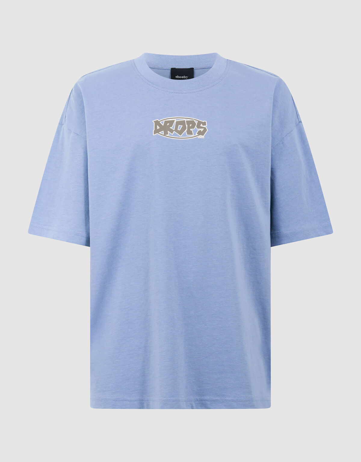 Drops Artwork T-shirt Blauw SHOEBY BOYS
