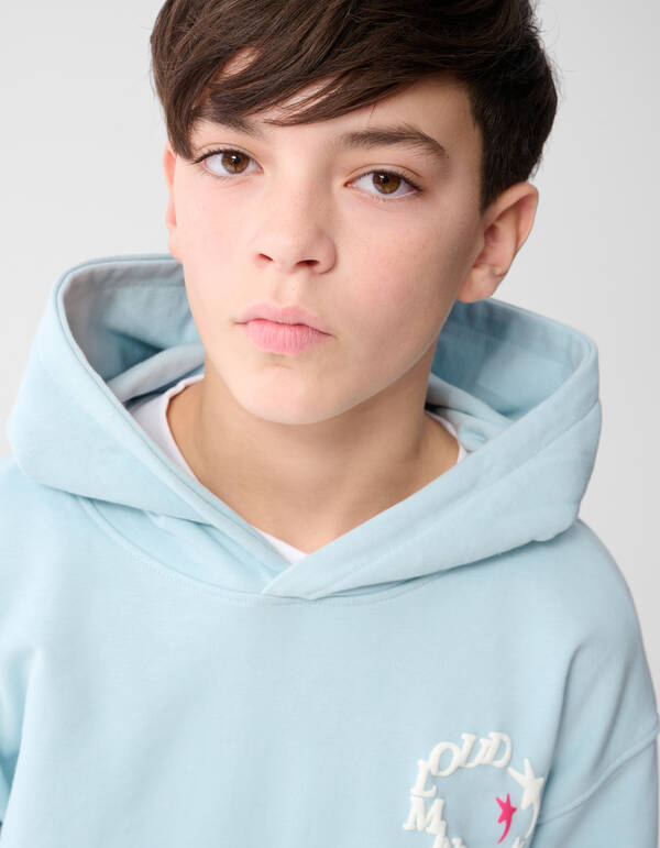 Cloud Artwork Hoodie Hellblau SHOEBY BOYS