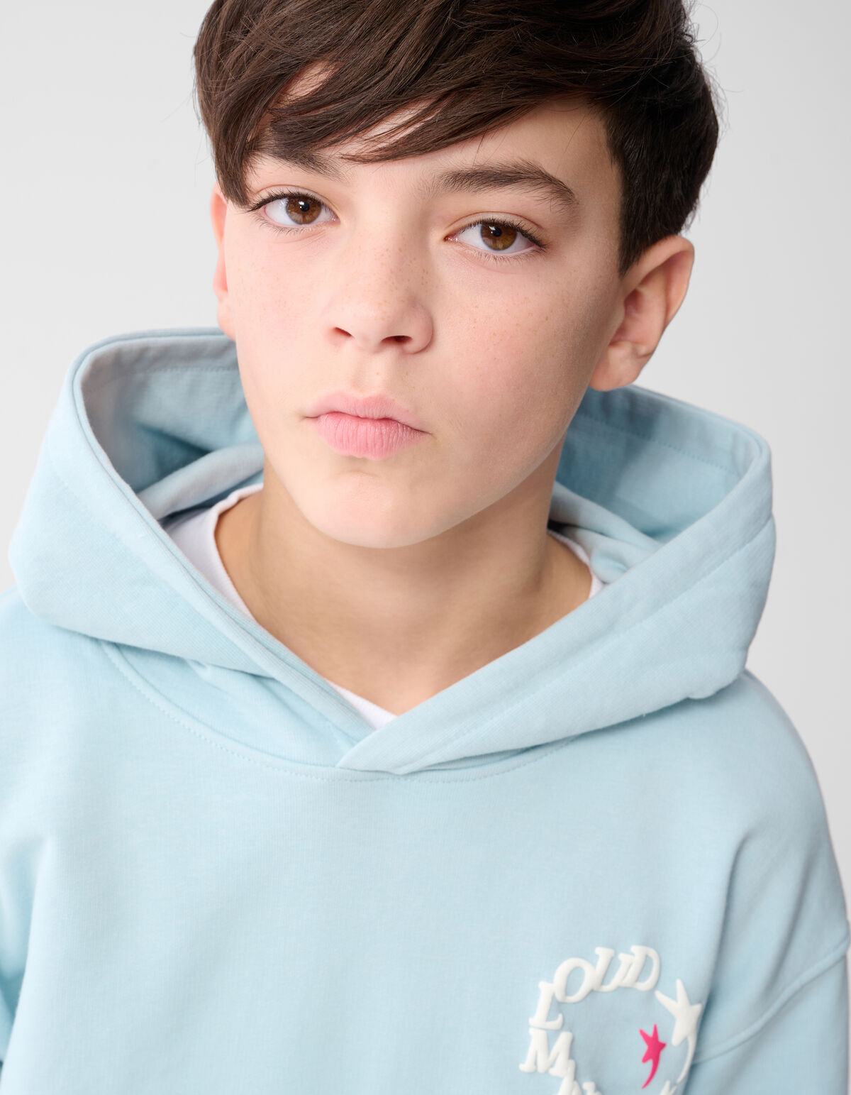 Cloud Artwork Hoodie Hellblau SHOEBY BOYS