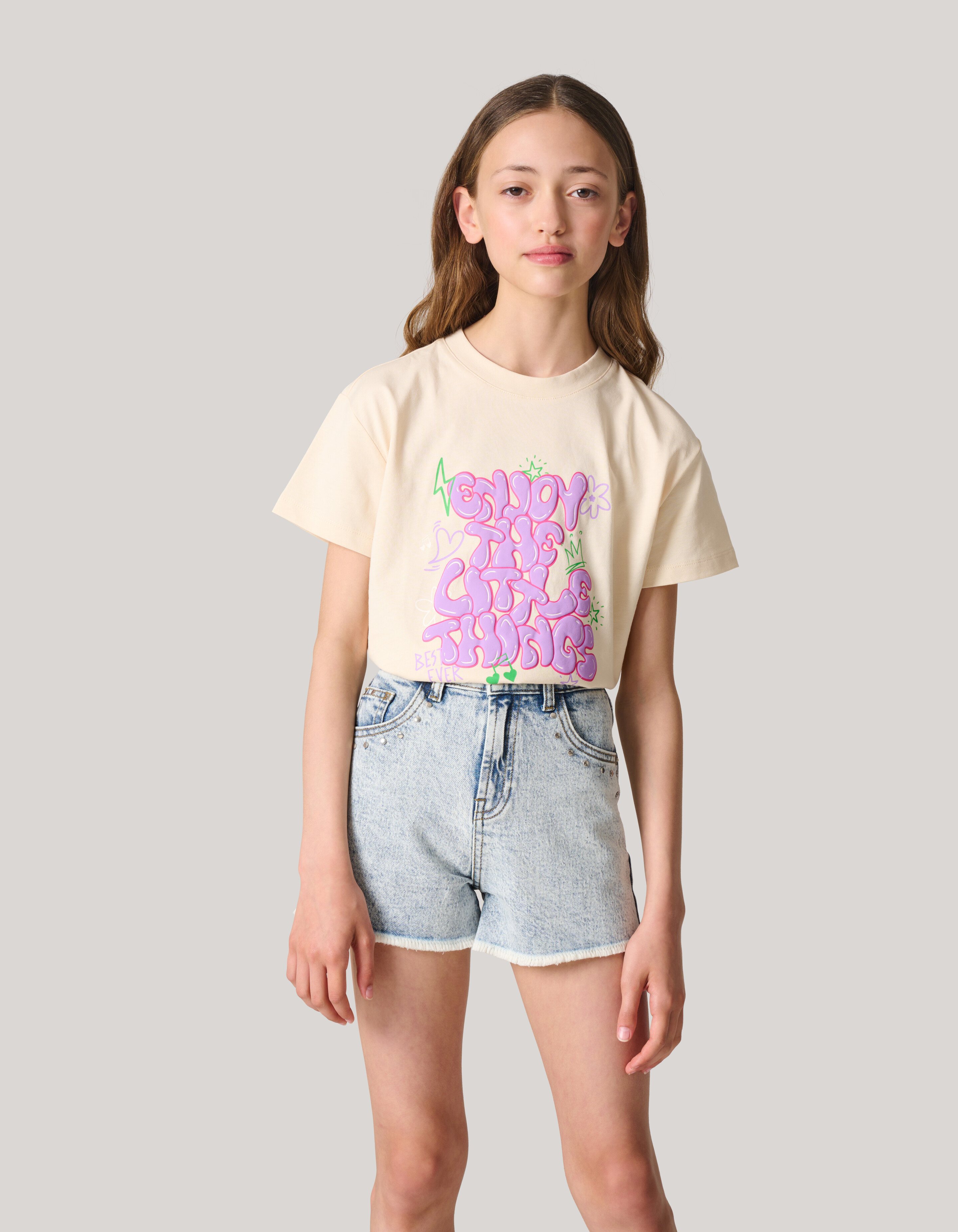 Artwork T-shirt Off White SHOEBY GIRLS