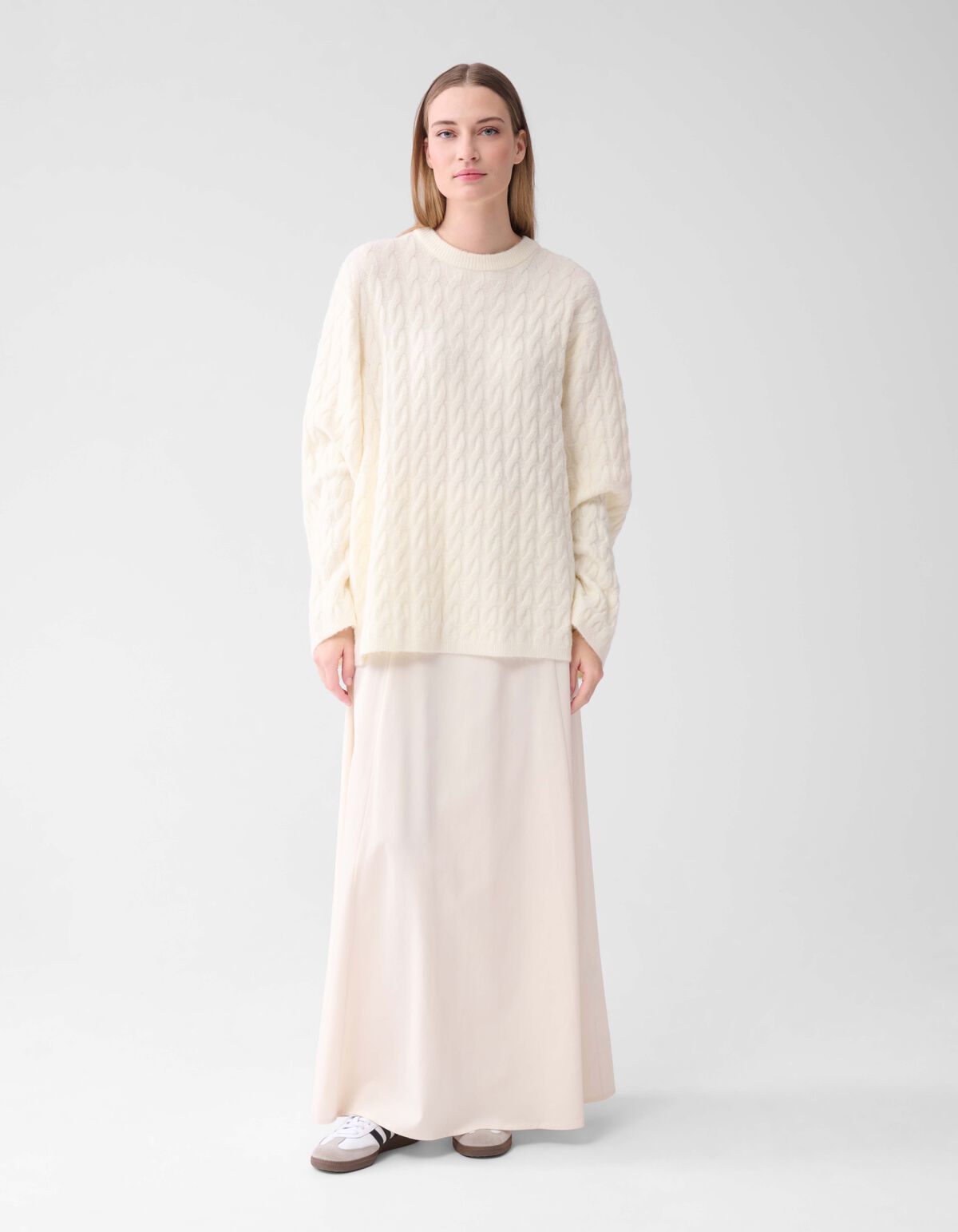 Kabelpullover Off White von Lonneke SHOEBY WOMEN