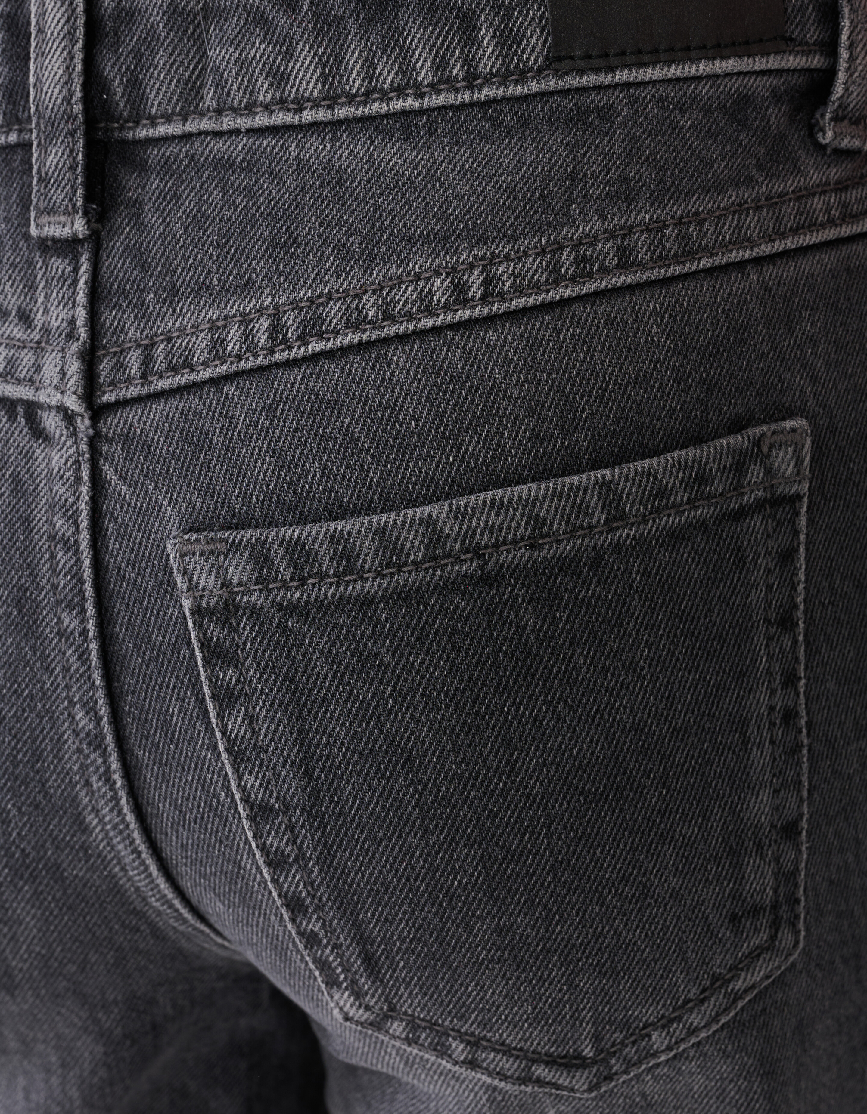 Schwarze Jeans mit Nieten und weitem Bein SHOEBY GIRLS
