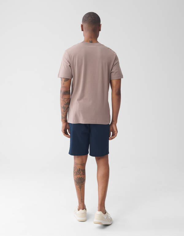 Linen Short Dark Blue SHOEBY MEN