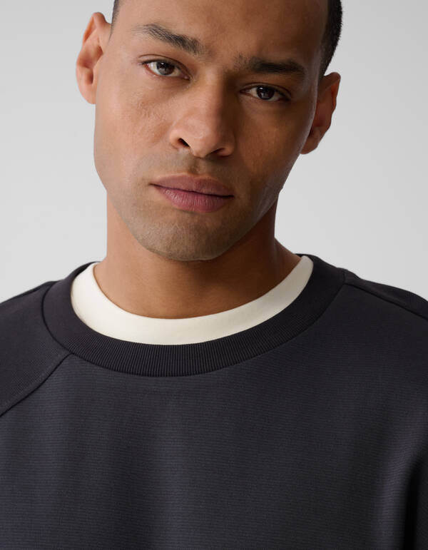 Big Sparkle Sweater Dunkelgrau SHOEBY MEN