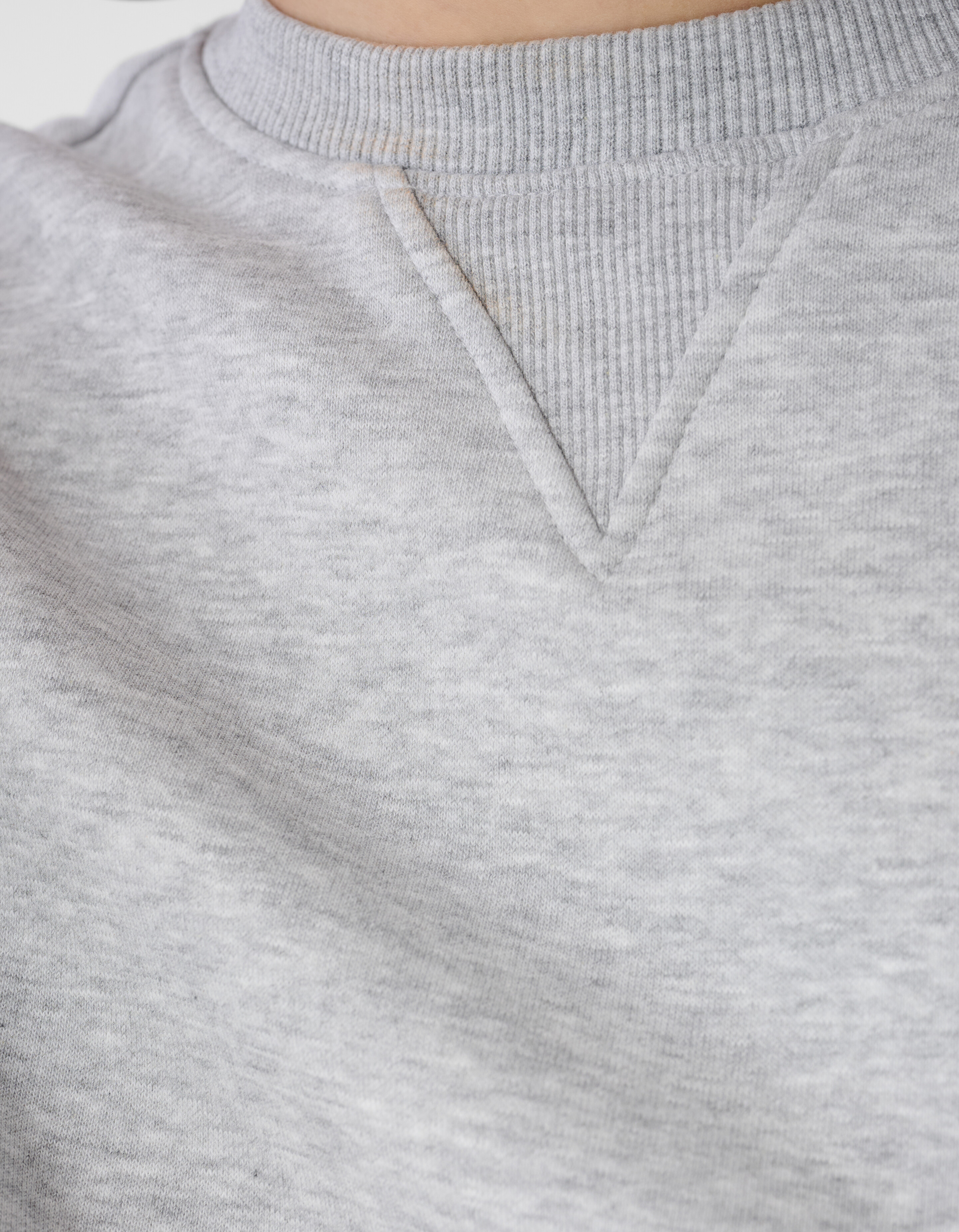 &Uuml;bergro&szlig;er Pullover mit gro&szlig;en &Auml;rmeln Hellgrau SHOEBY WOMEN