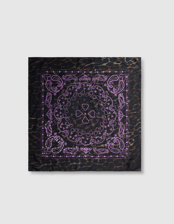 Strass Paisley Schal Dunkelbraun SHOEBY ACCESSOIRES