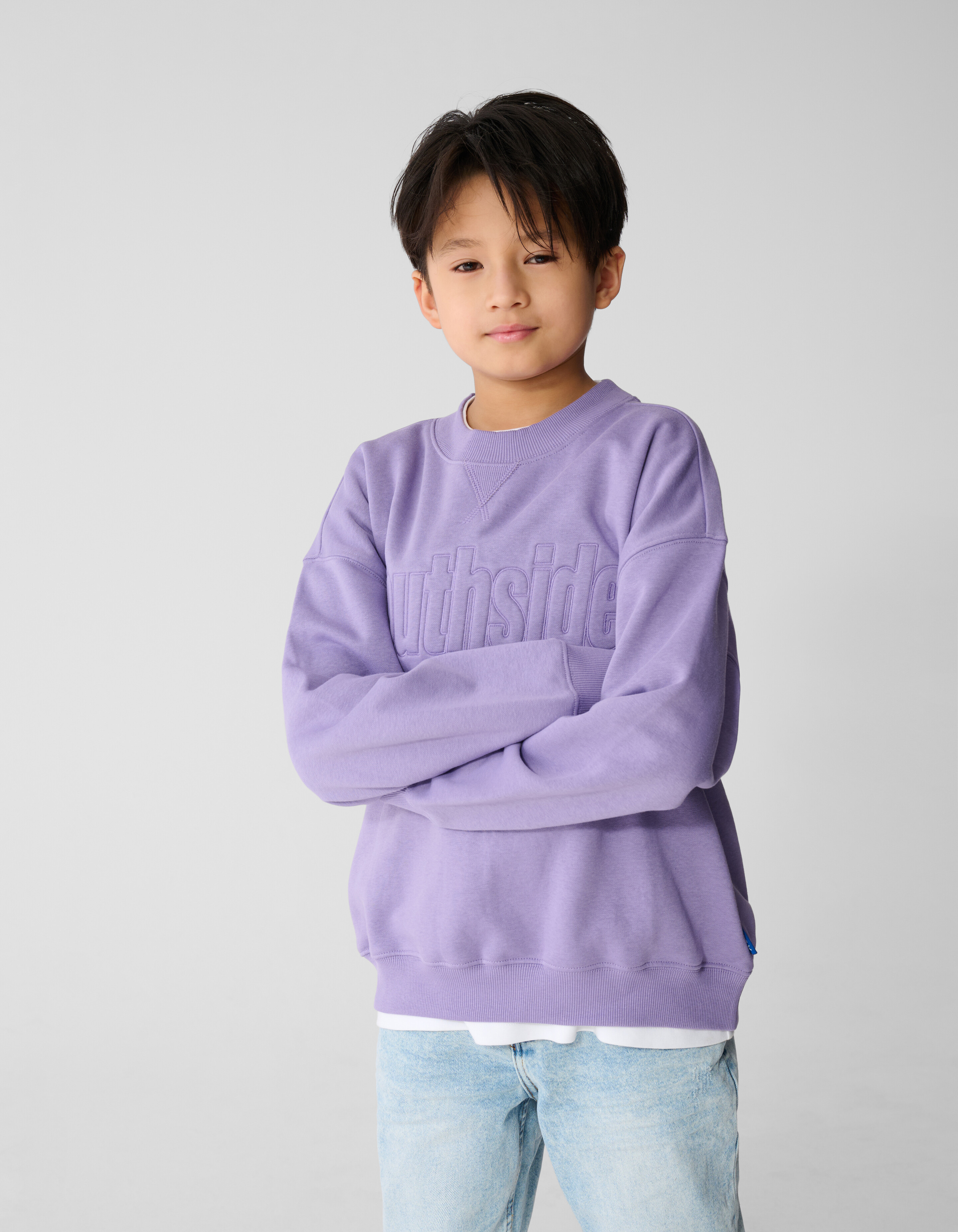 Southside Artwork Sweater Hellviolett SHOEBY BOYS