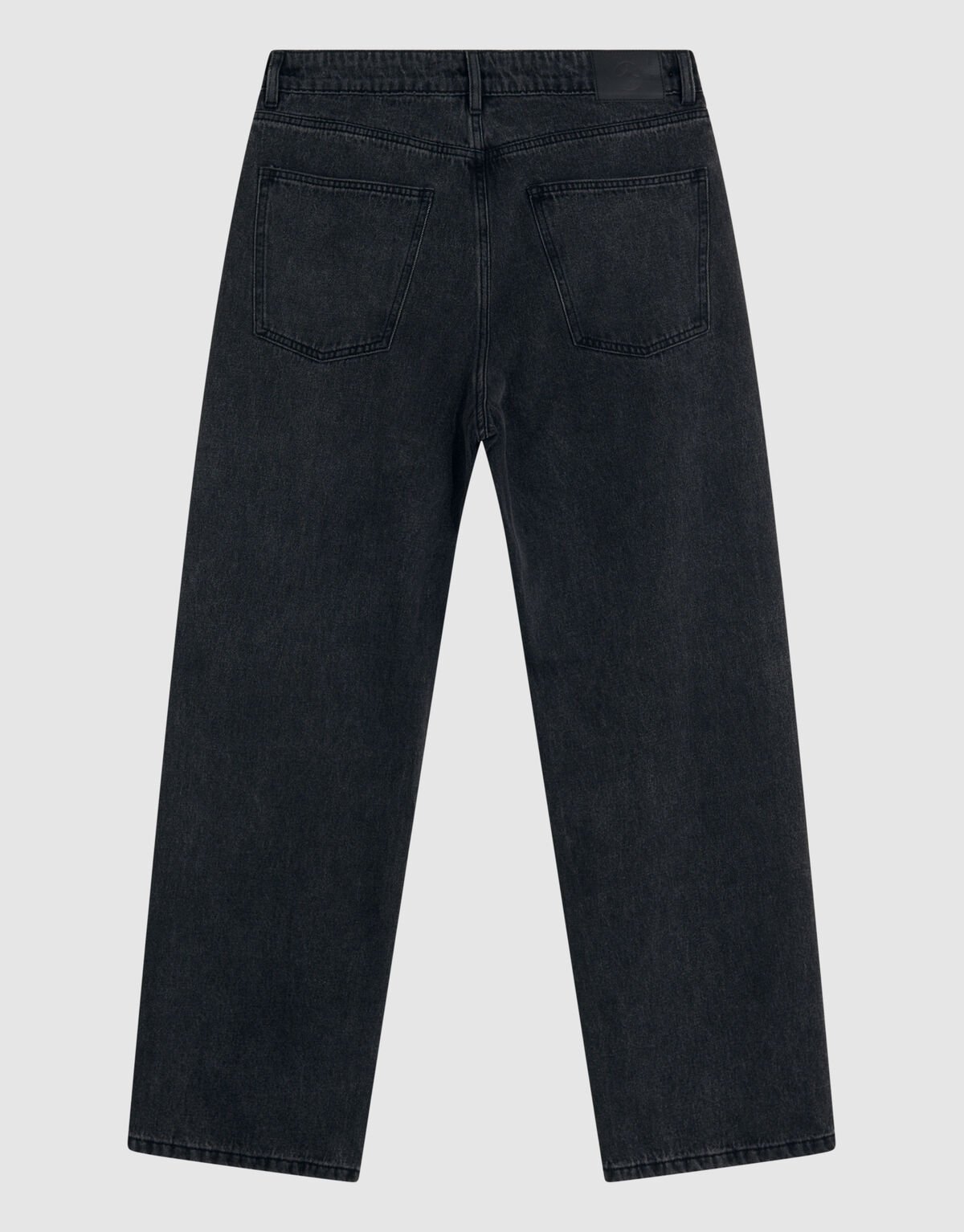 Baggy Fit Jeans Dunkelgrau L34 SHOEBY MEN