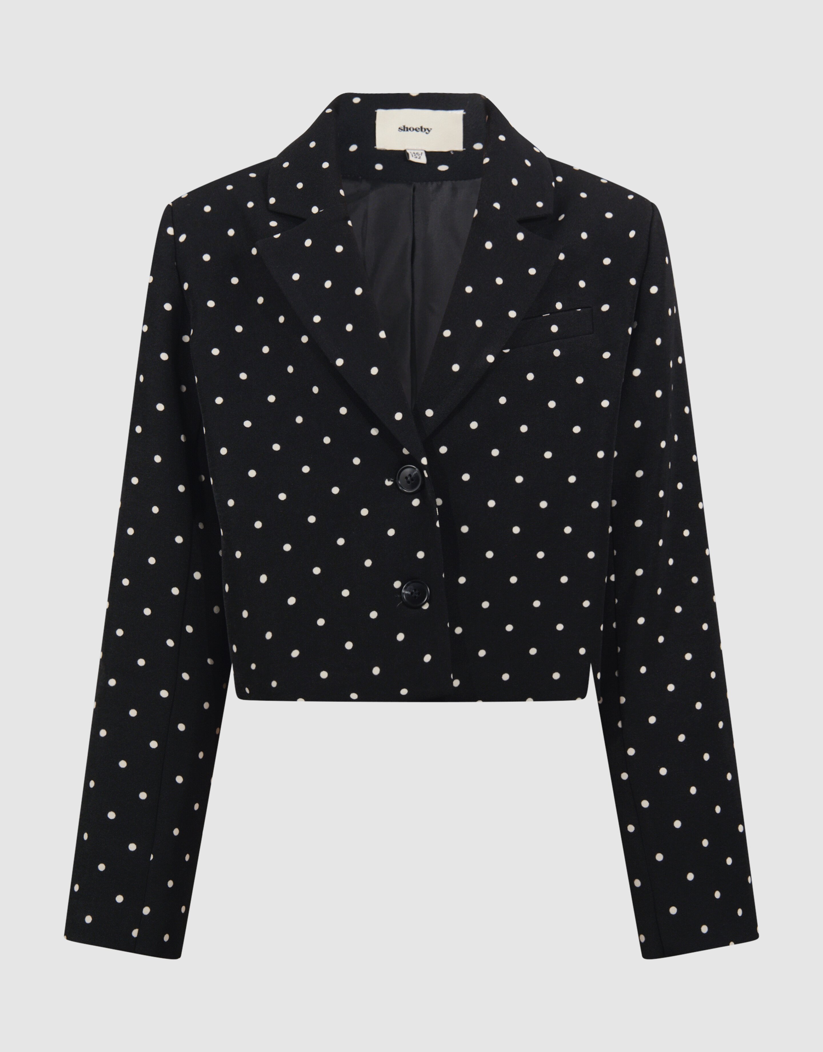 Polkadot Blazer Schwarz SHOEBY GIRLS