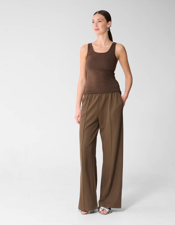 Basis Tanktop Donkerbruin SHOEBY WOMEN