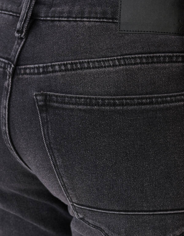 Gewaschene Straight Jeans Schwarz L32 SHOEBY MEN