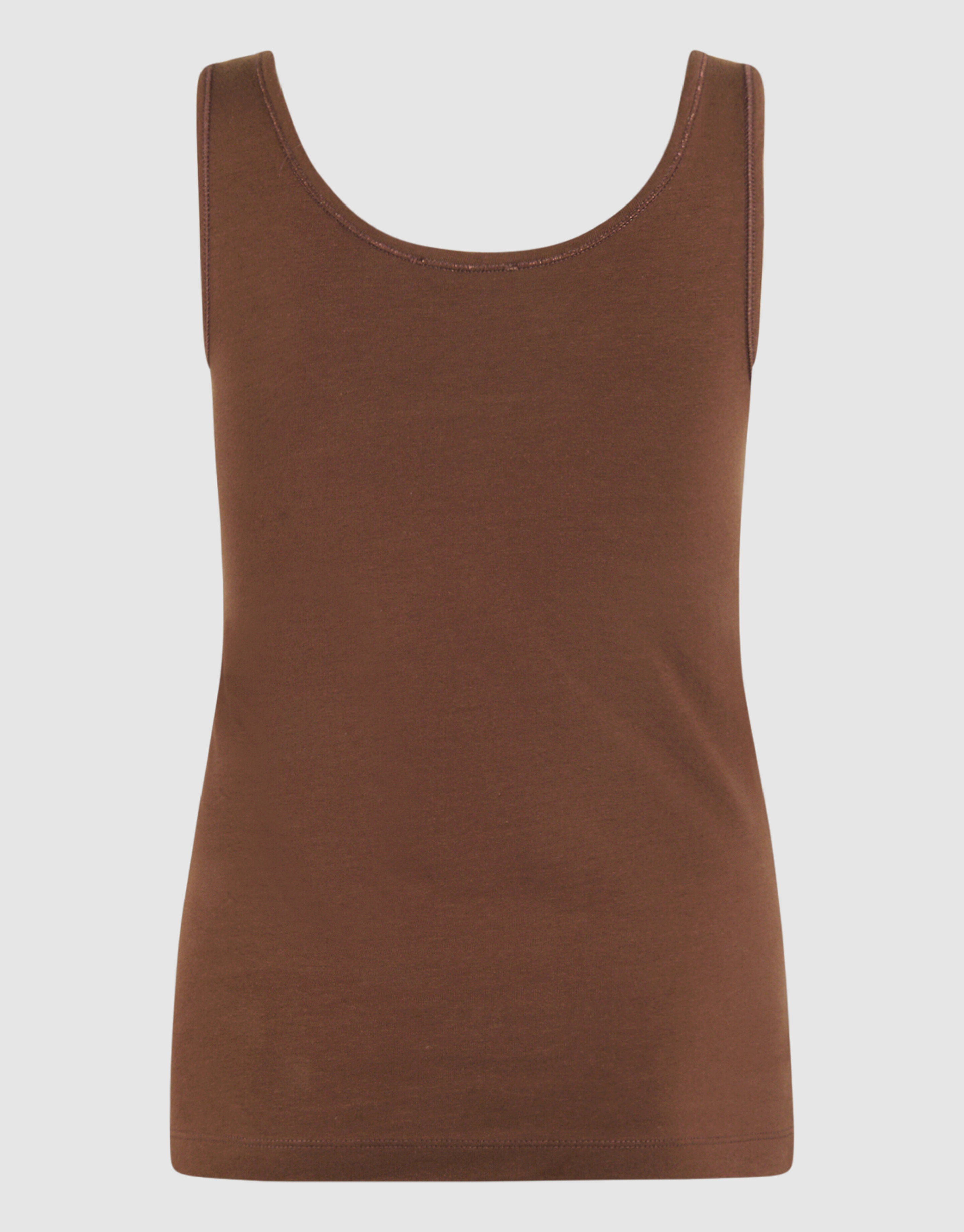 Basic Tanktop Hellbraun SHOEBY WOMEN