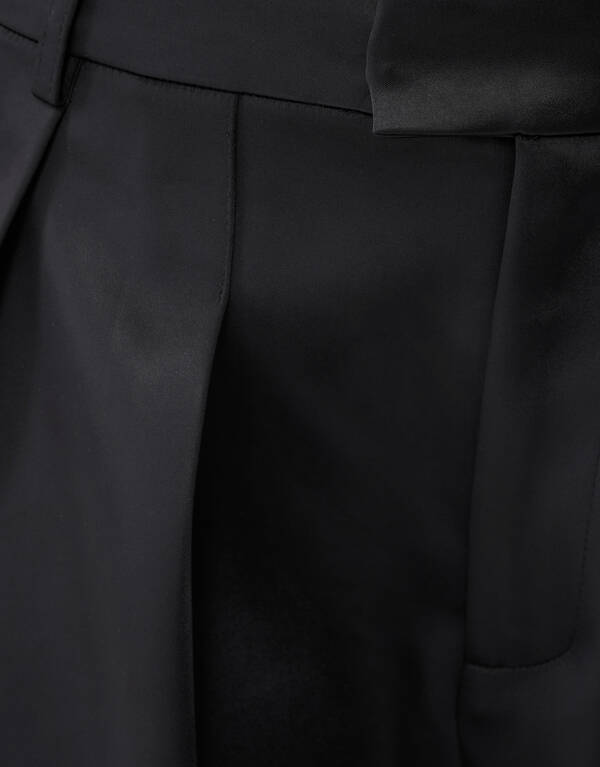 Heavy Satin Barrel Fit Hose Schwarz SHOEBY WOMEN