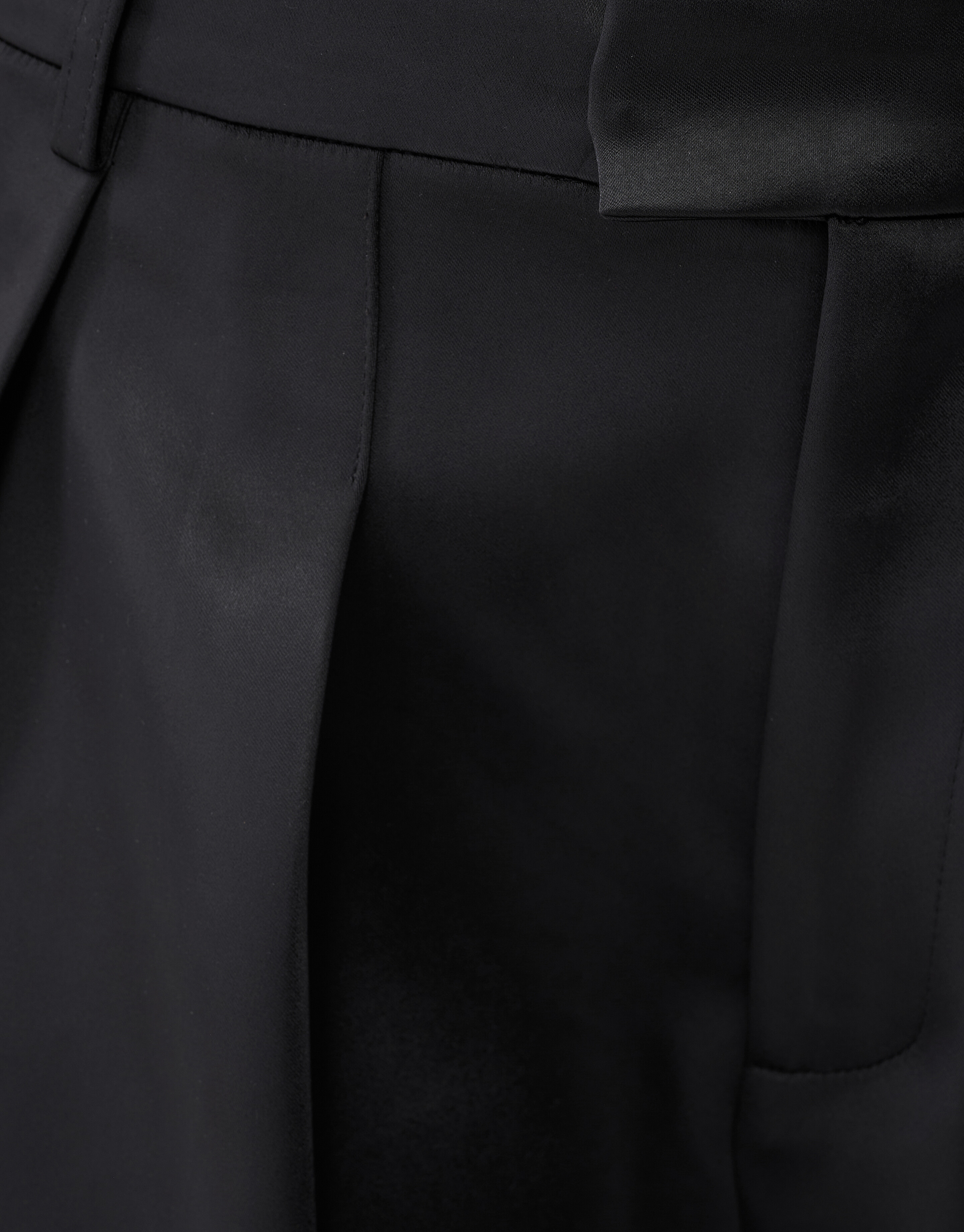 Heavy Satin Barrel Fit Hose Schwarz SHOEBY WOMEN