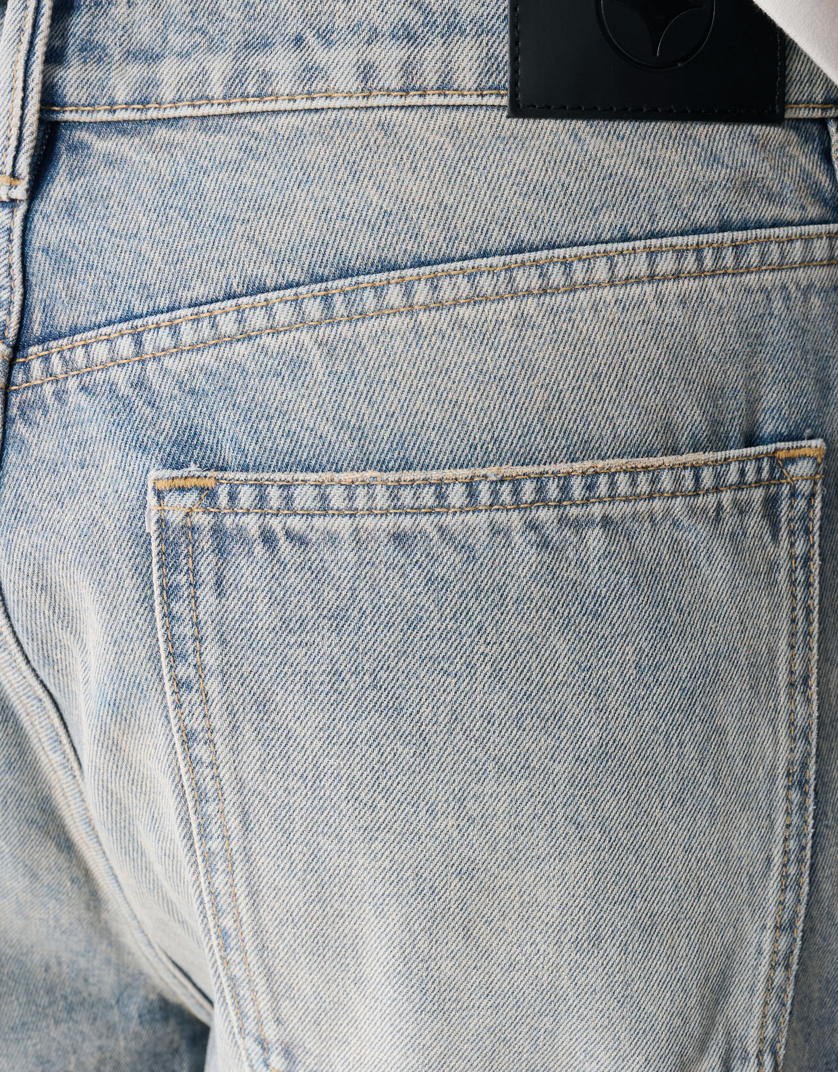 Baggy Fit Jeans Waschblau/Grau L32 SHOEBY MEN