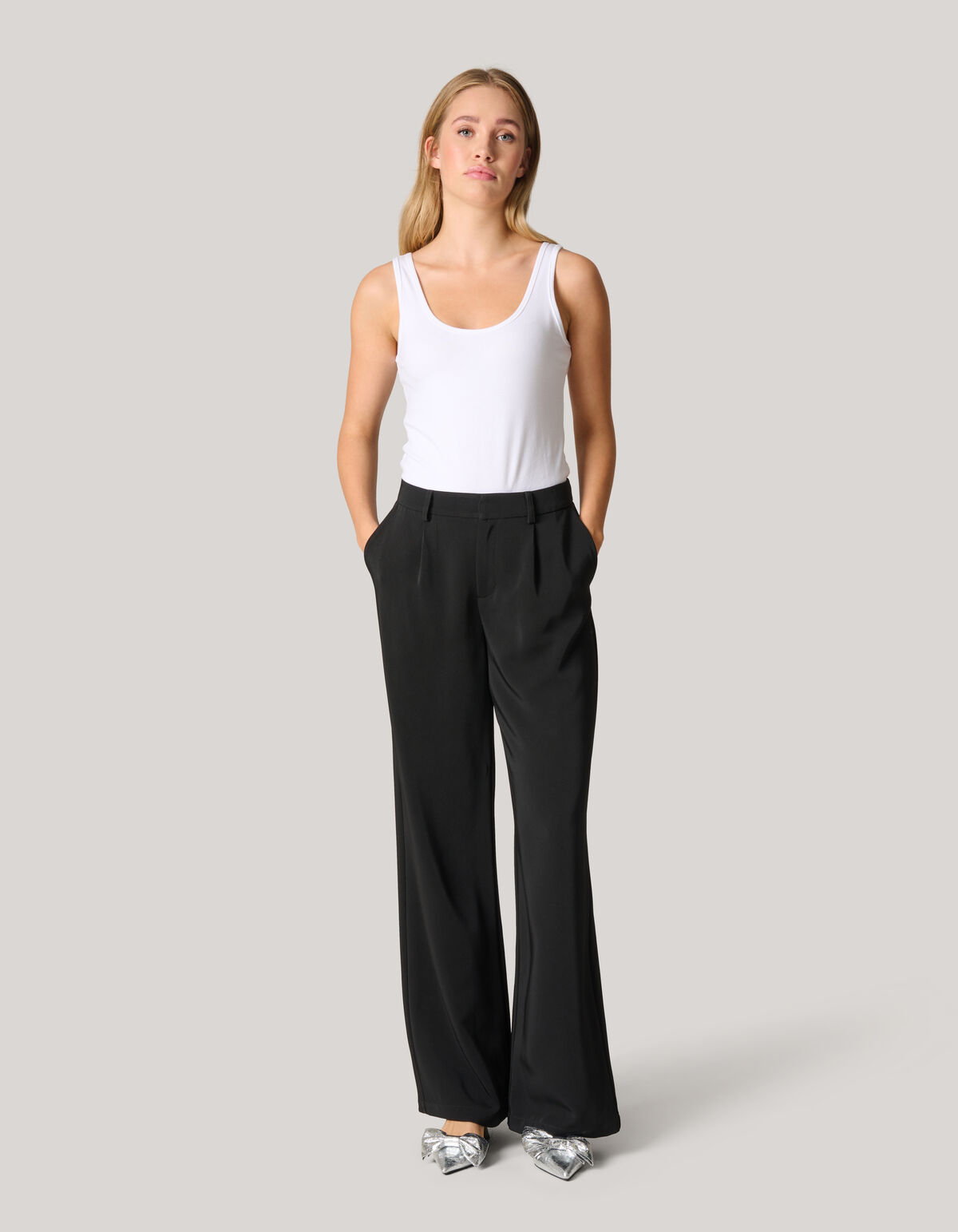 Basic Top Wei&szlig; Eksept