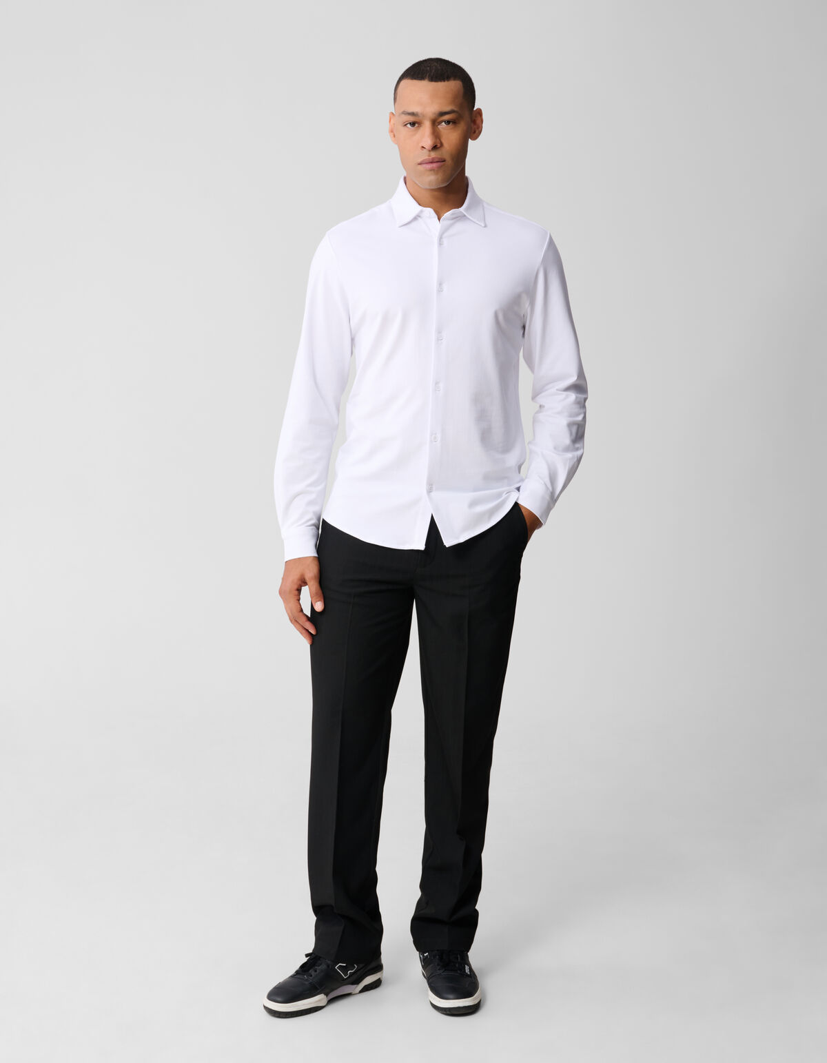 Wei&szlig;es Hemd aus Baumwolle SHOEBY MEN