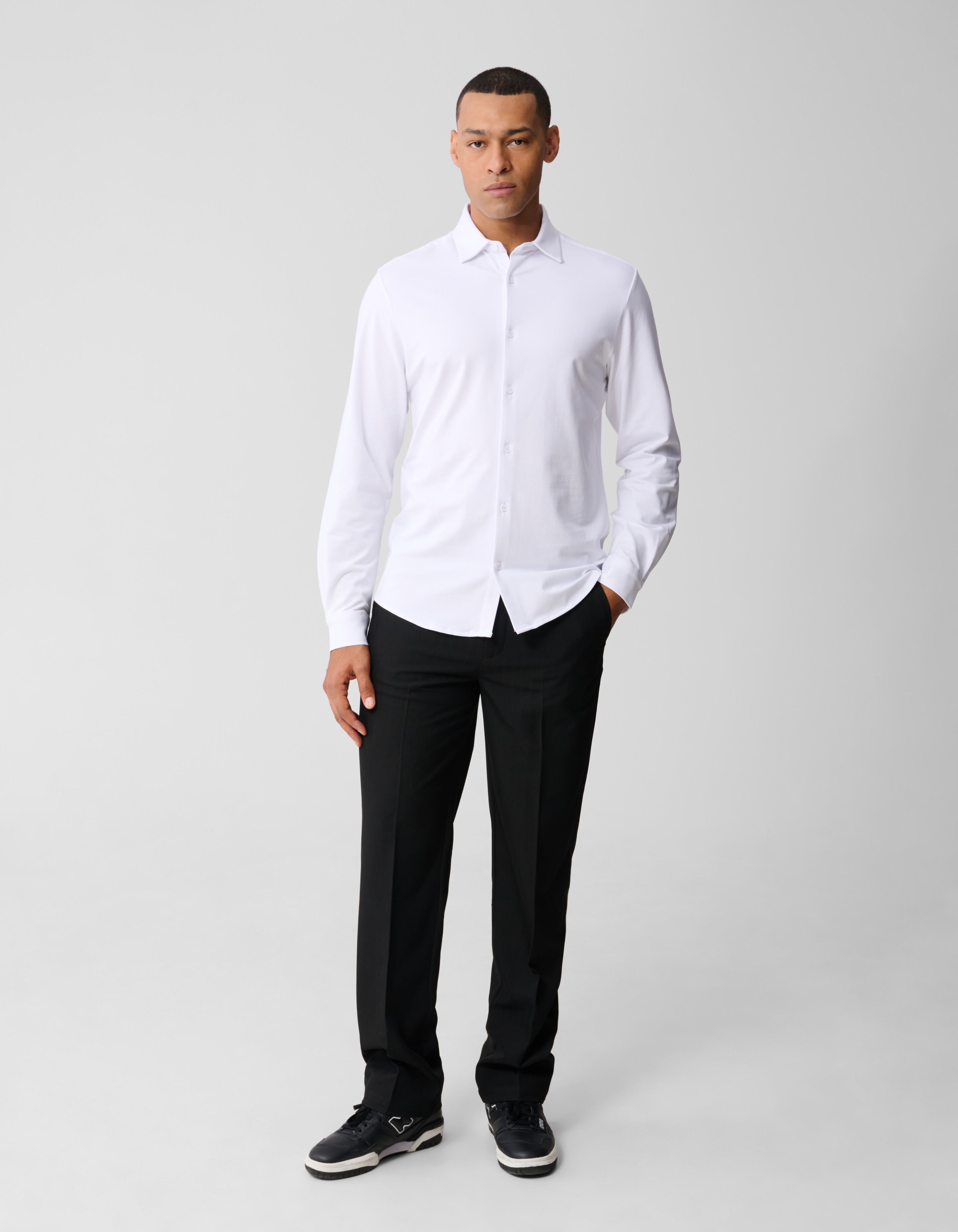 Wei&szlig;es Hemd aus Baumwolle SHOEBY MEN