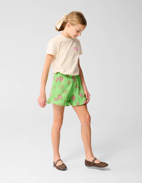 Muschel kurz grün SHOEBY GIRLS