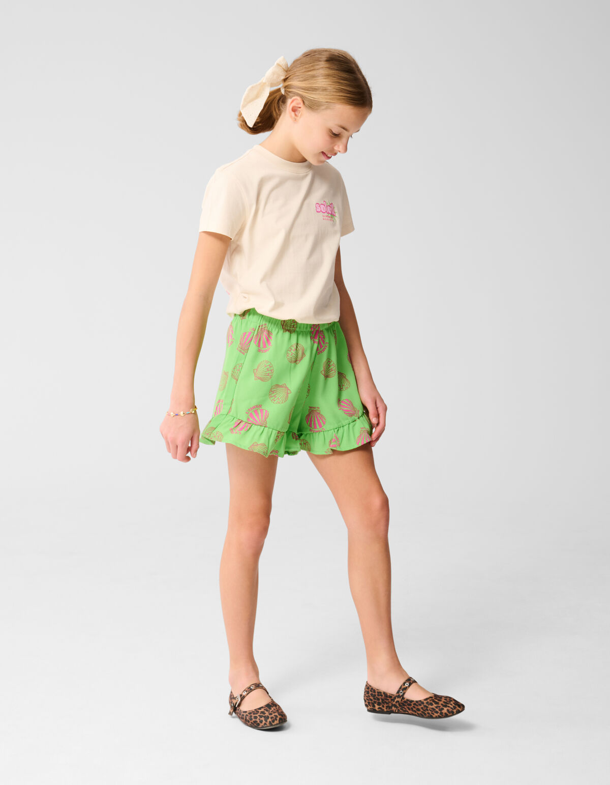 Muschel kurz grün SHOEBY GIRLS