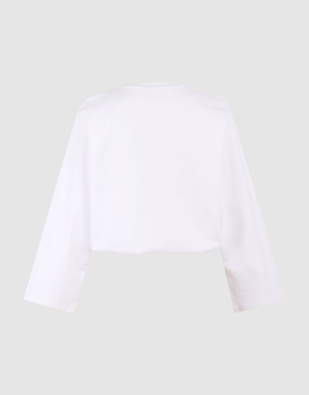 Wei&szlig;es Ballon-Langarmshirt SHOEBY WOMEN