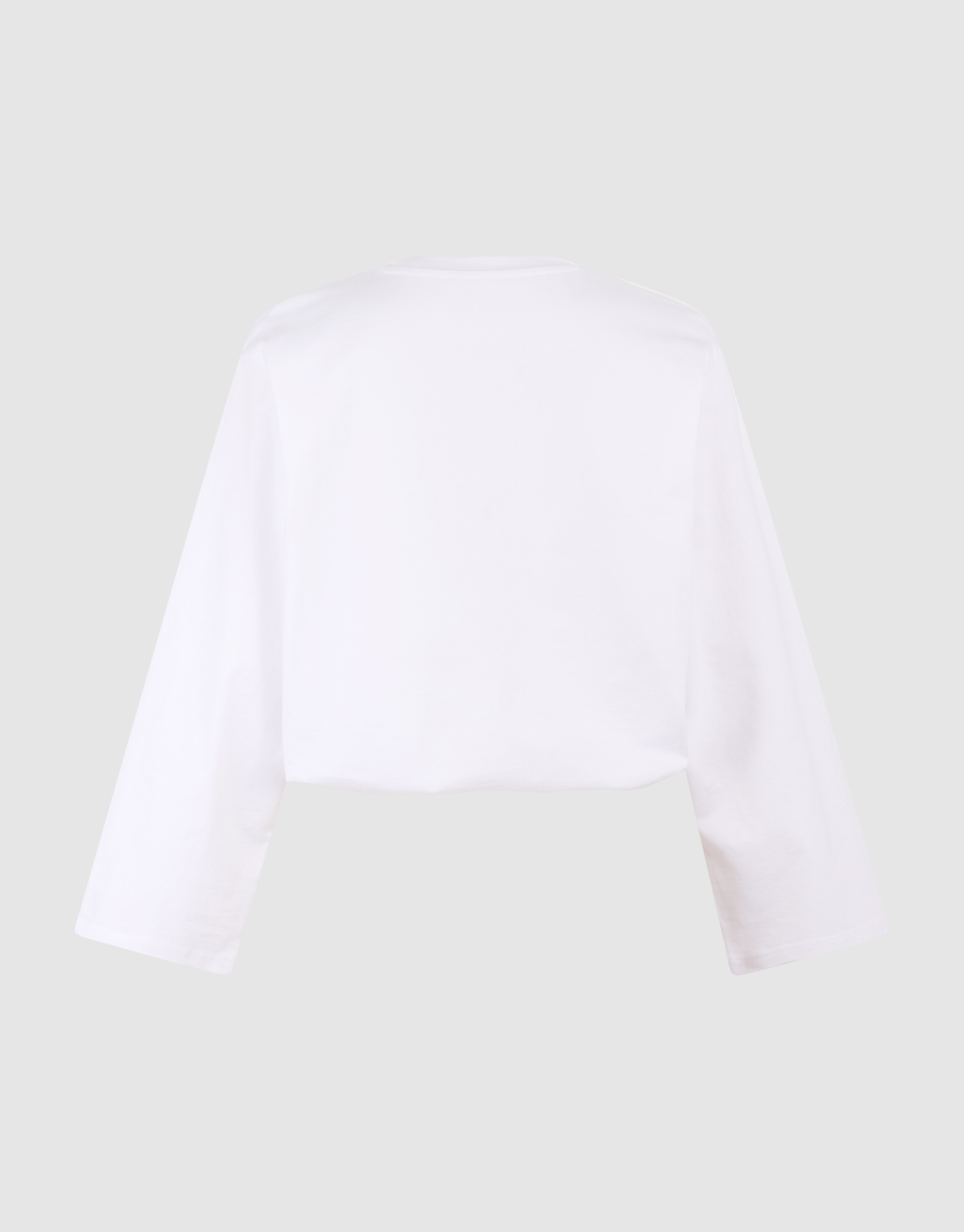 Wei&szlig;es Ballon-Langarmshirt SHOEBY WOMEN